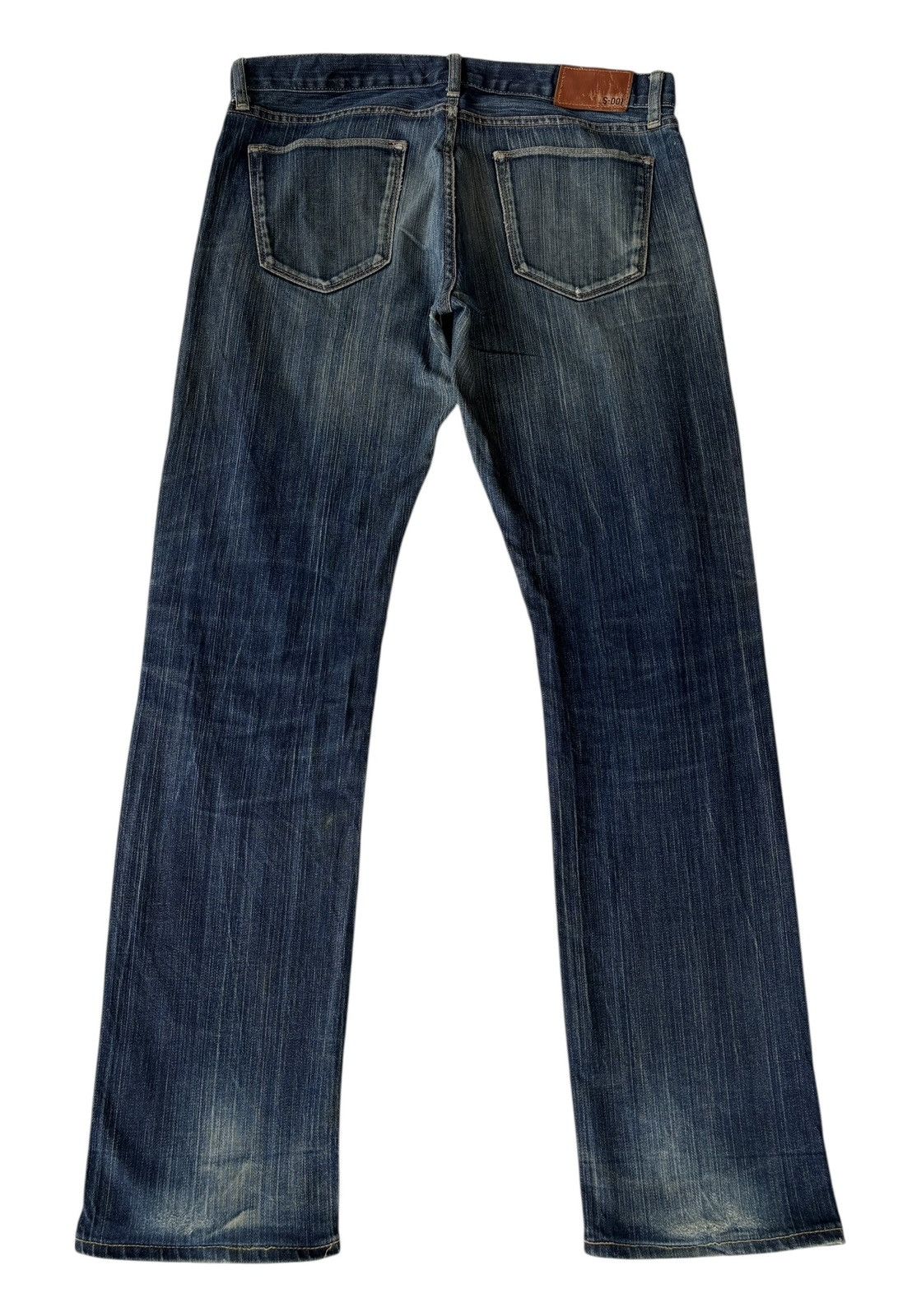 Undercover × Uniqlo Uniqlo S-001 Slim Fit Straight Distressed Denim Jeans Size US 34 / EU 50 - 2 Thumbnail