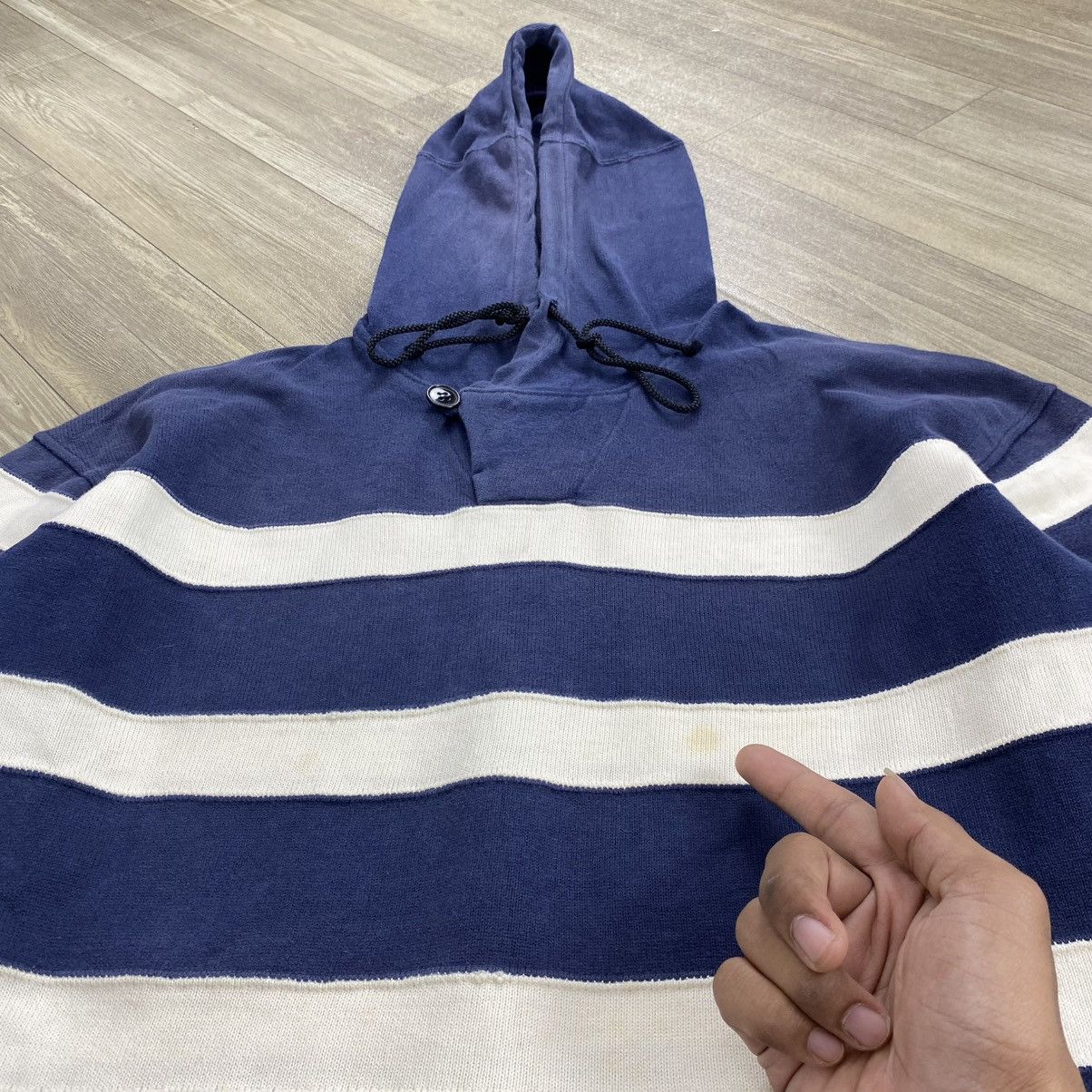 Issey Miyake 1990s Issey Miyake Im Product Studio Striped Hoodie Designer Size US M / EU 48-50 / 2 - 15 Thumbnail