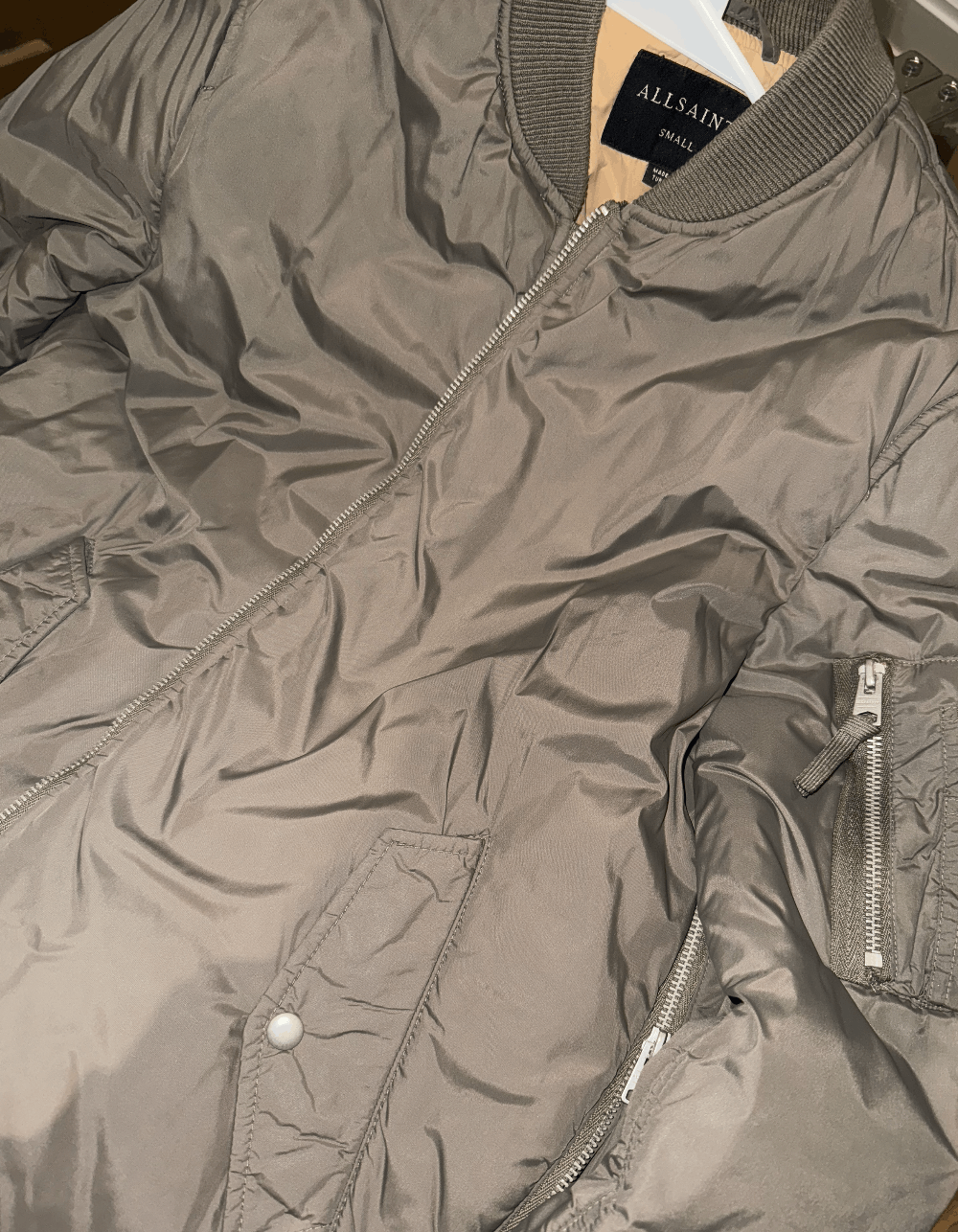 Allsaints All Saints Green Bomber Size S / US 4 / IT 40 - 4 Thumbnail