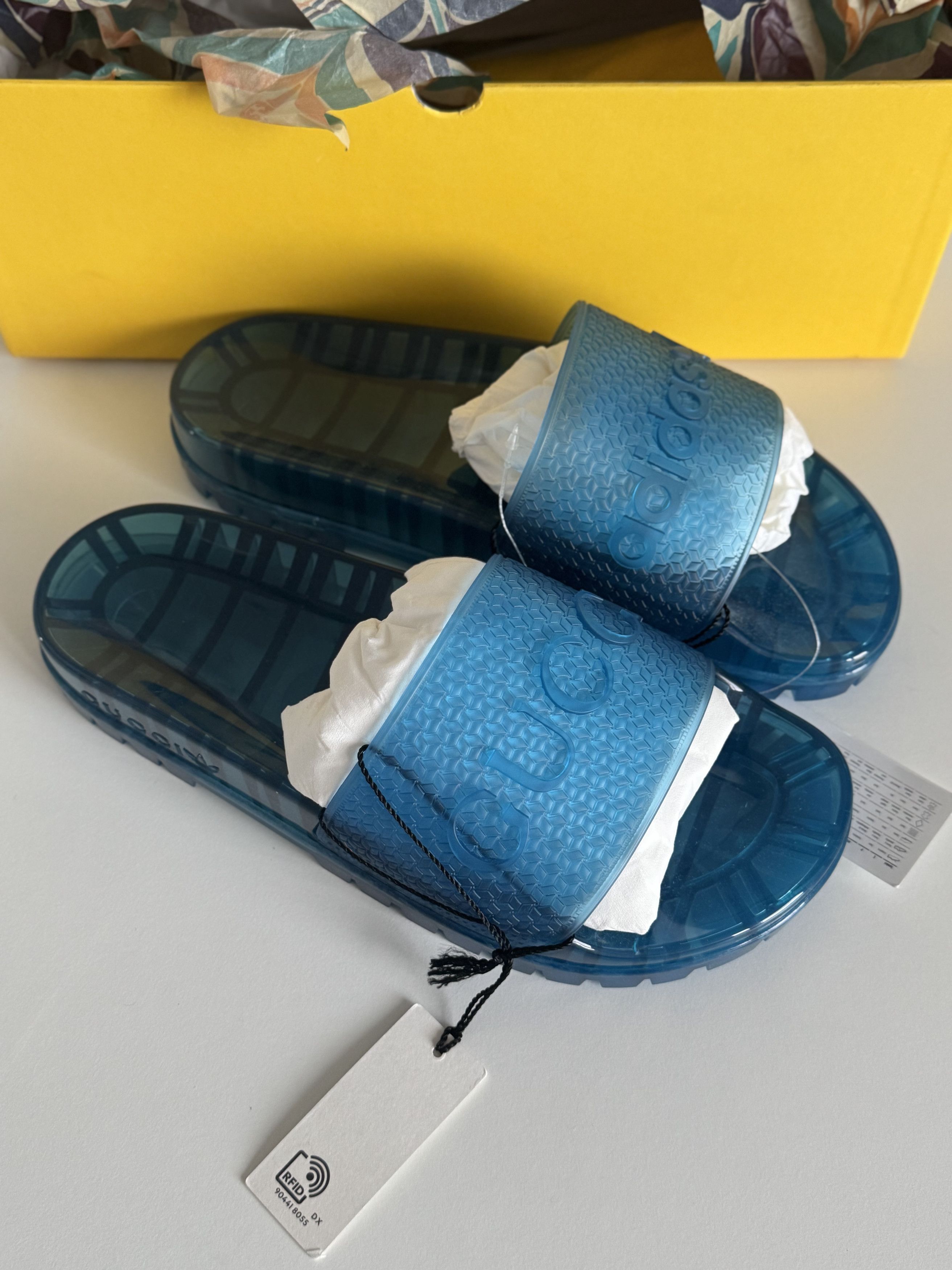 Adidas × Gucci Adidas X Gucci slide | Brand new | size 9 Size US 9 / EU 42 - 4 Thumbnail
