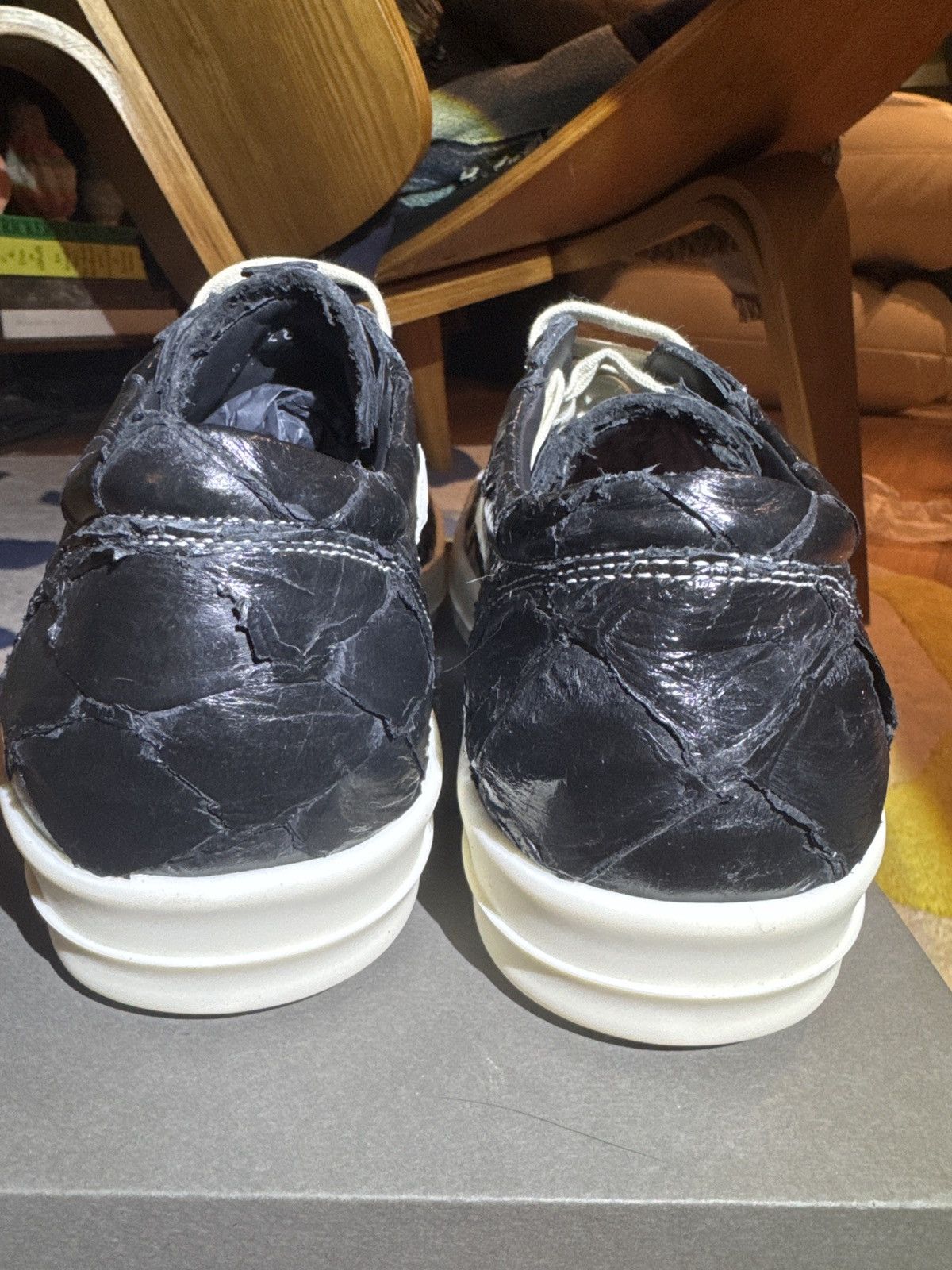 Rick Owens Rick Owens × Maxfield Pirarucu Fish Skin Vintage Sneaks 1/24 Size US 9 / EU 42 - 11 Thumbnail