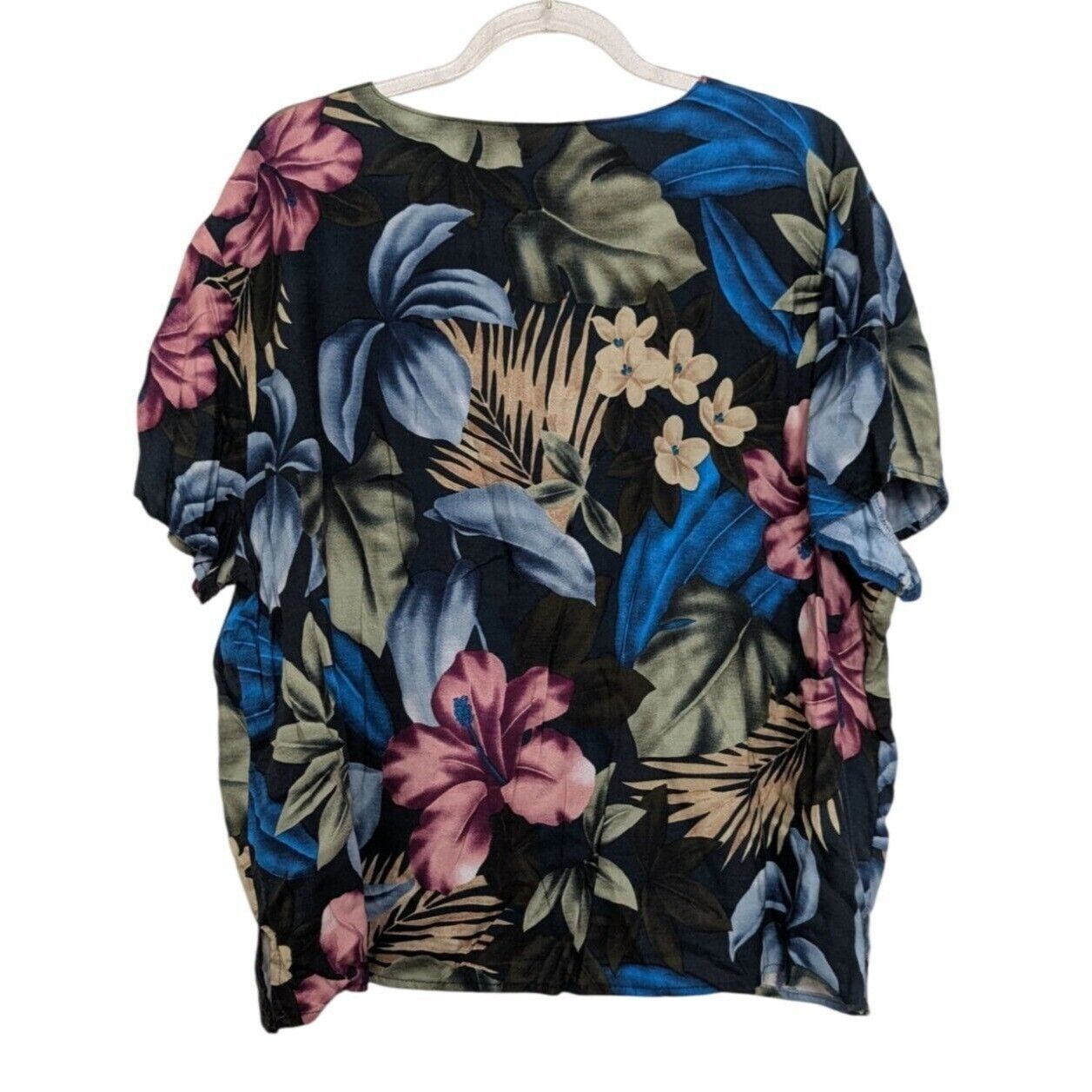 Hilo Hattie Vintage Hilo Hattie Floral Hawaiian Shirt Womens Size XL Size XL / US 12-14 / IT 48-50 - 6 Thumbnail