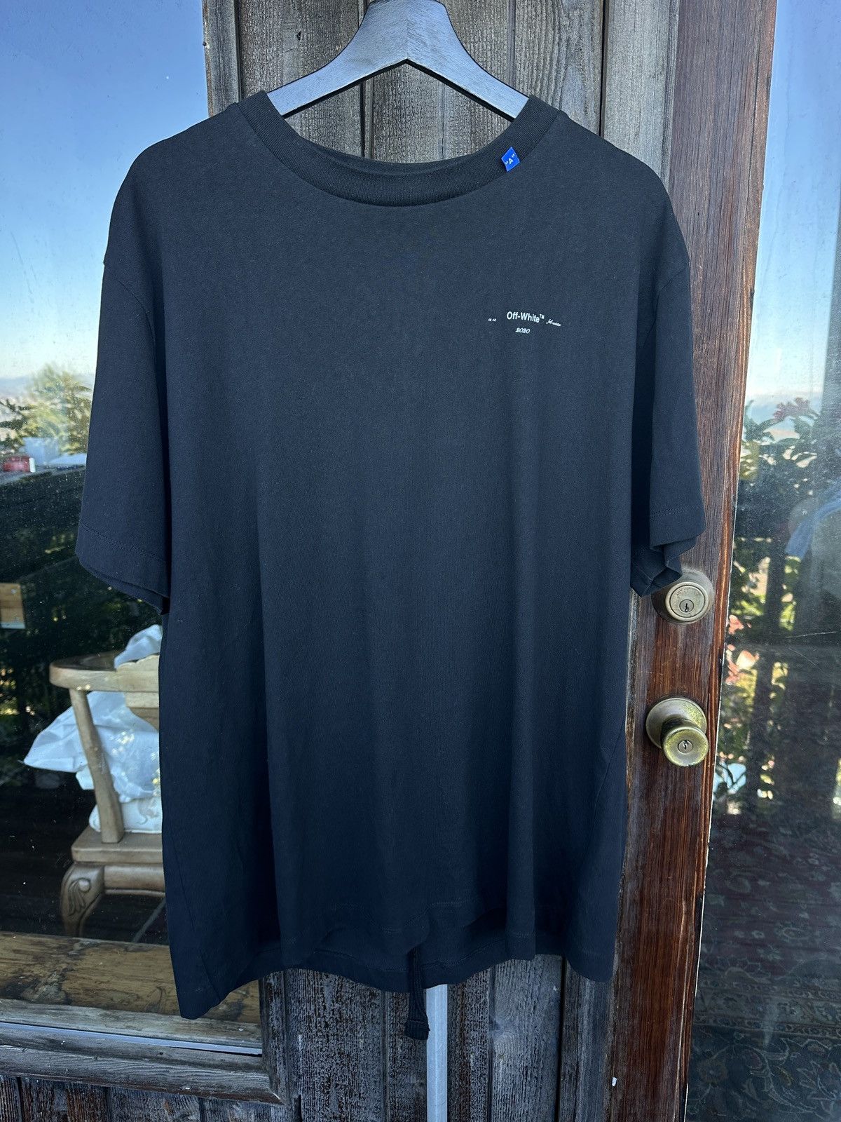 Off-White Off-White Unfinished Arrows Black T Shirt Size US M / EU 48-50 / 2 - 1 Thumbnail