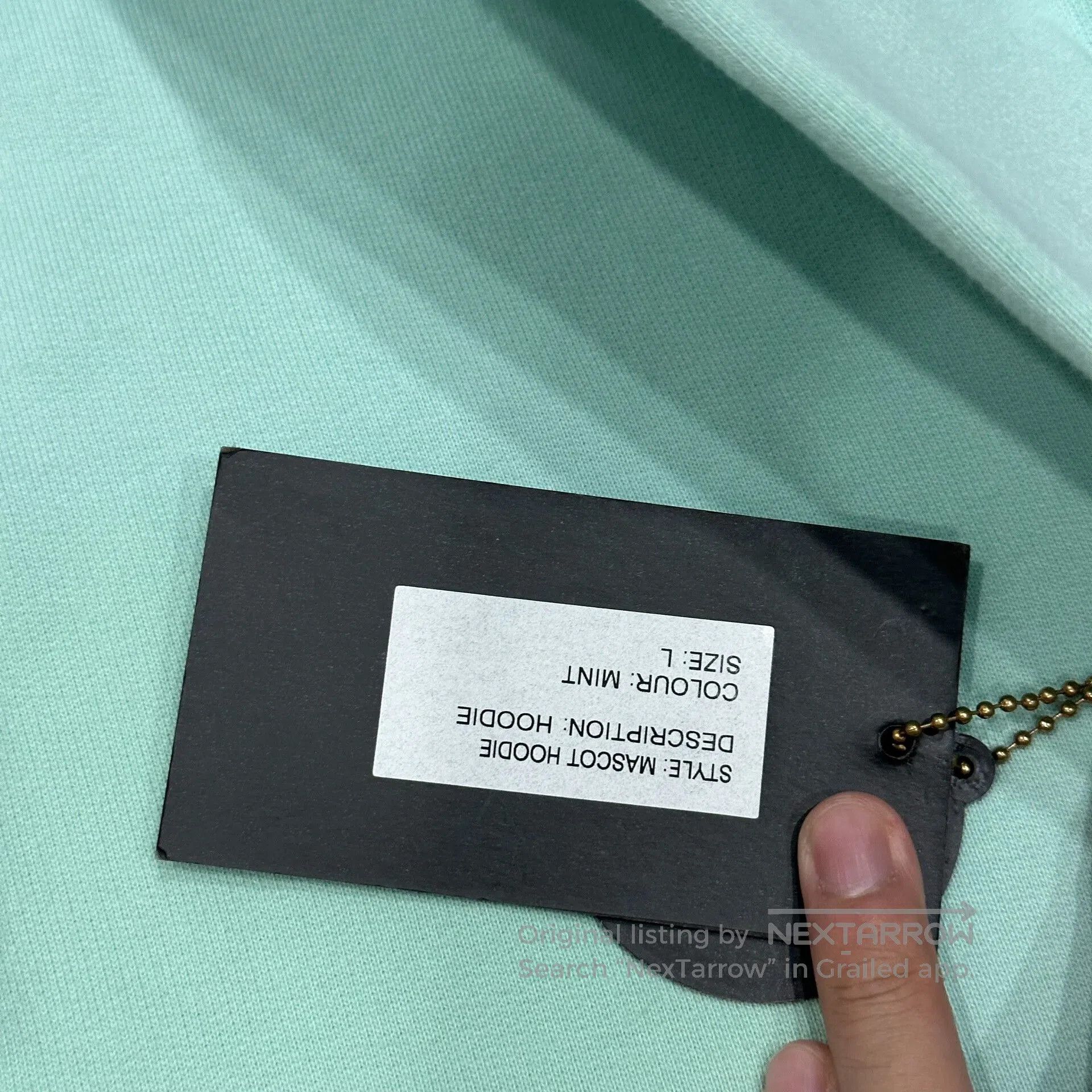Drew House Mint Green Smiley Face Hoodie. Size US L / EU 52-54 / 3 - 2 Thumbnail