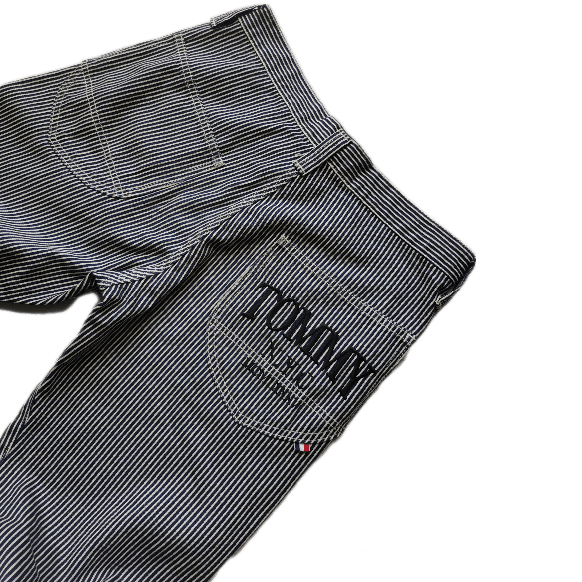 Japanese Brand 🇯🇵🔥🔥 90s Embroidered Tommy Hickor Baggy Pants Size US 33 - 4 Thumbnail