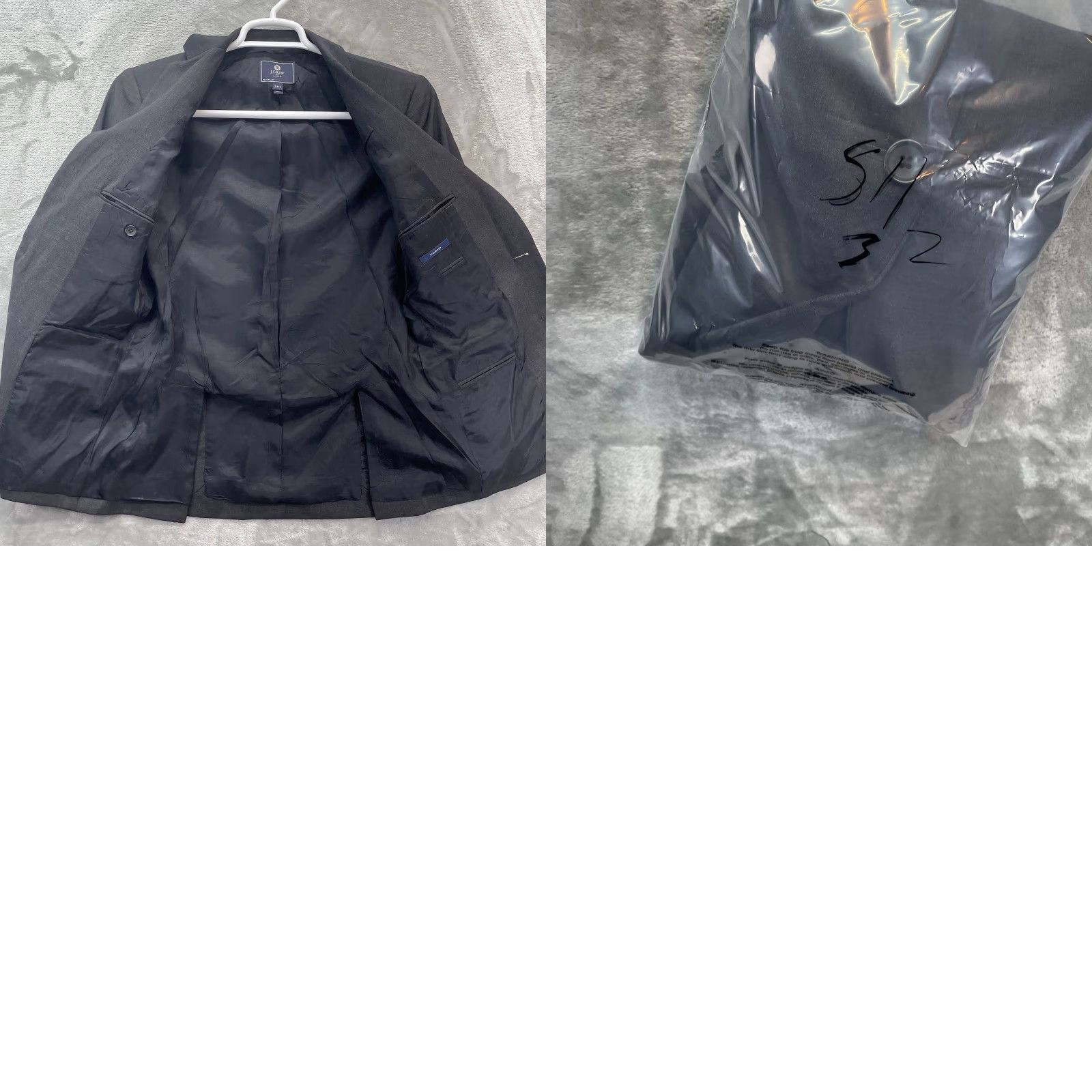 J.Crew J. Crew Blazer Men's 36S WOOL Sport Coat Casual Jacket Gray two button Size 36R - 10 Thumbnail