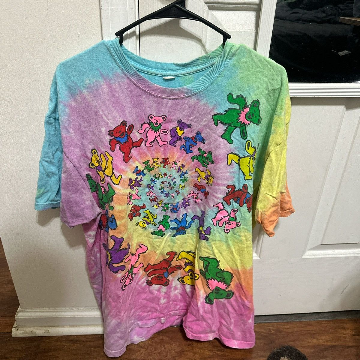 Vintage Vintage Grateful Dead Tie-Dye Tee Size US XL / EU 56 / 4 - 1 Thumbnail