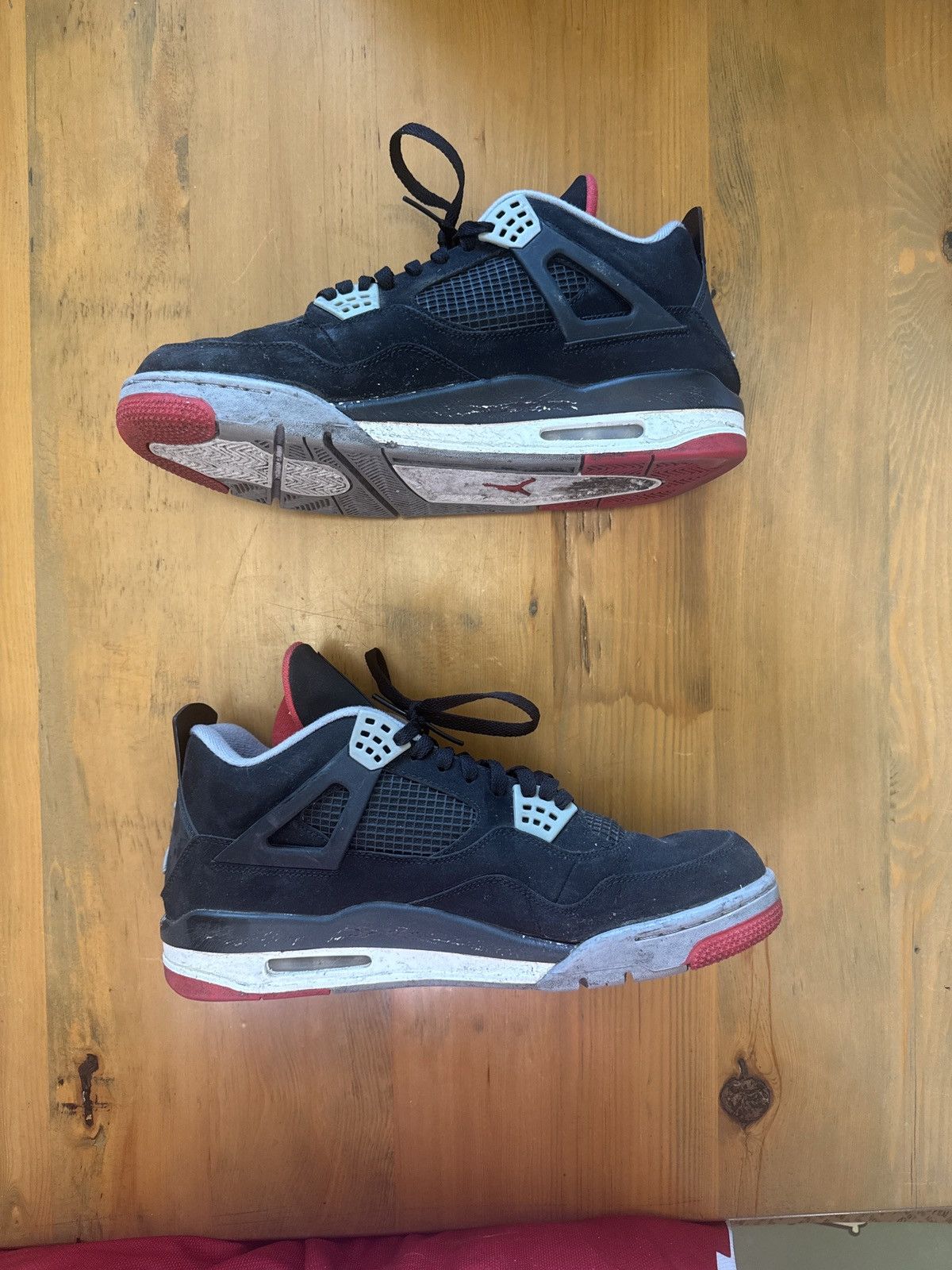 Jordan Brand Jordan Bred 4s Size US 13 / EU 46 - 4 Thumbnail