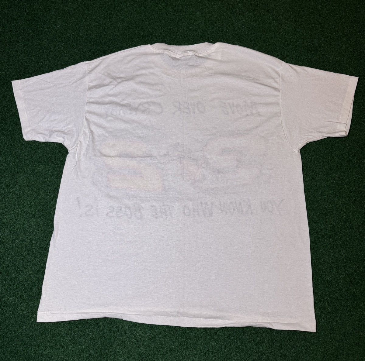 Hanes × Vintage Vtg 90s Dale Earnhardt Taz Looney Tunes Cry Baby T Shirt Size US XL / EU 56 / 4 - 4 Thumbnail