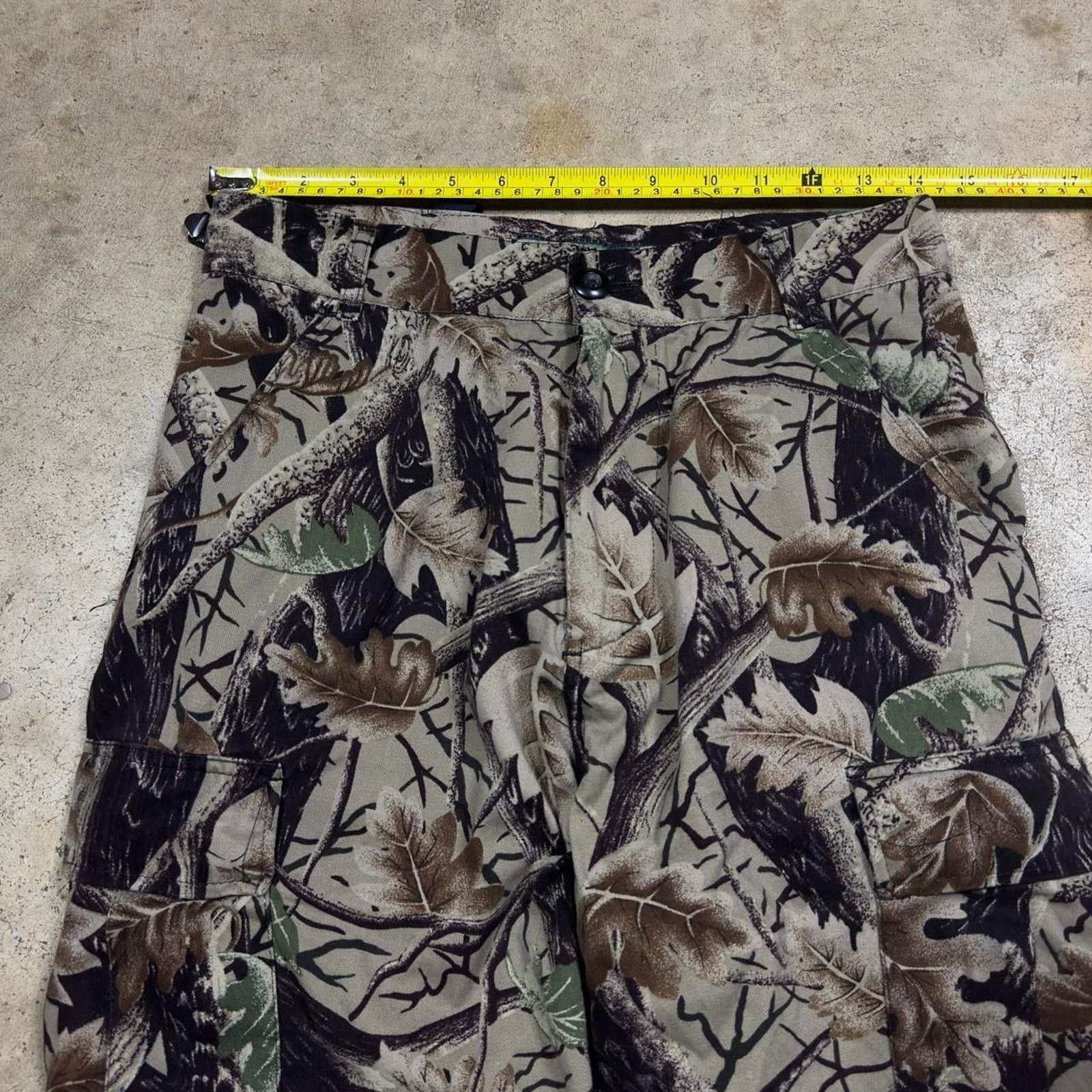 Mossy Oaks × Realtree Y2K Camouflage RealTree MossyOak Baggy Cargo Pants Size US 30 / EU 46 - 3 Thumbnail