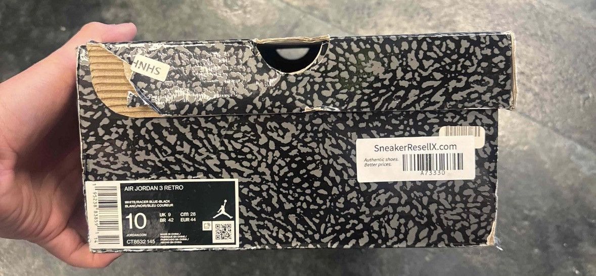 Jordan Brand Jordan 3 Racer Blue Size US 10 / EU 43 - 7 Thumbnail