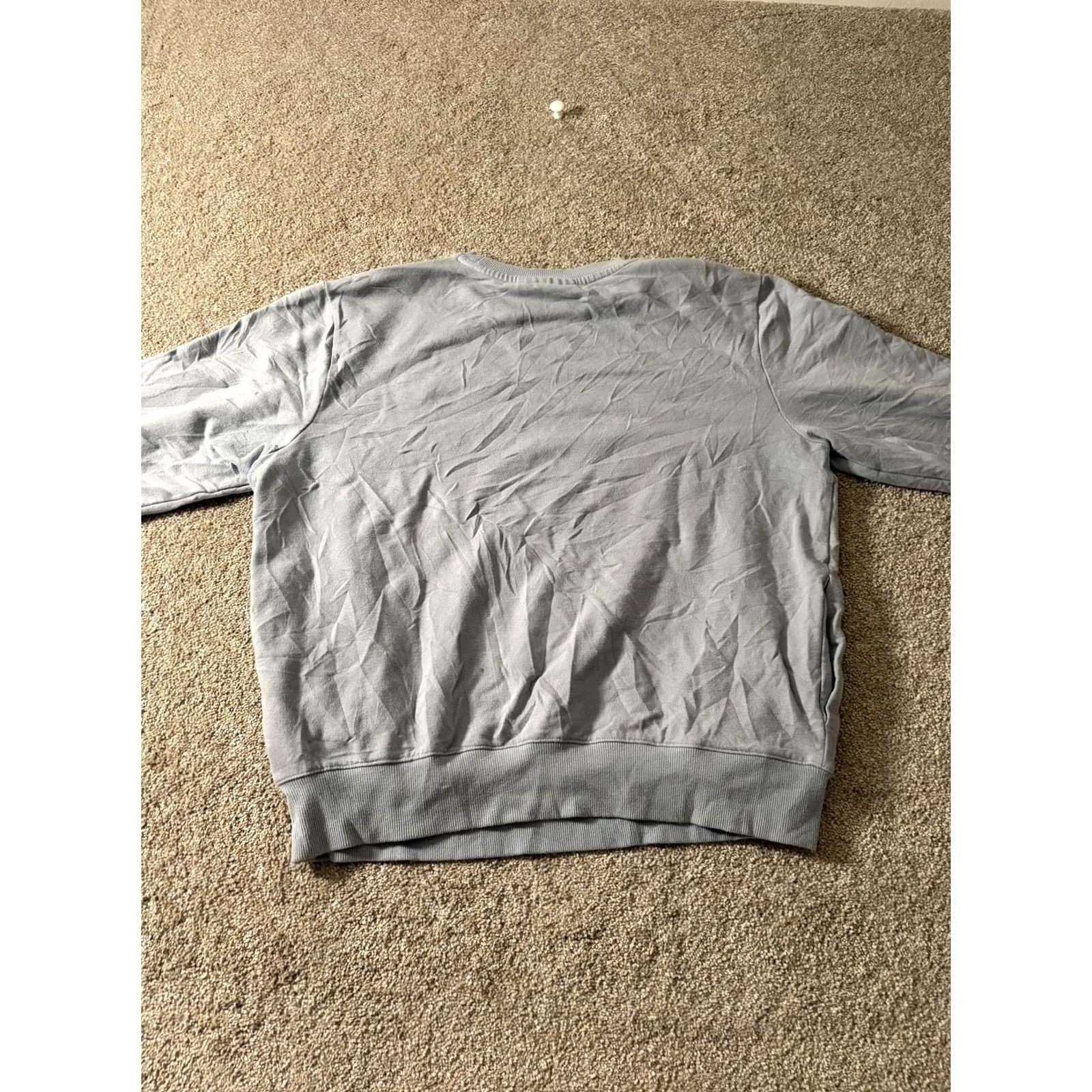 Fila FILA Sweatshirt Mens Medium Gray Logo Pullover Crewneck Casual Lightweight Size US M / EU 48-50 / 2 - 8 Thumbnail