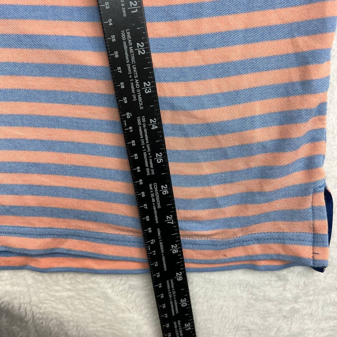 Izod Izod Advantage 2XL Stretch Polo Shirt Men Striped XXL Size US XXL / EU 58 / 5 - 5 Thumbnail