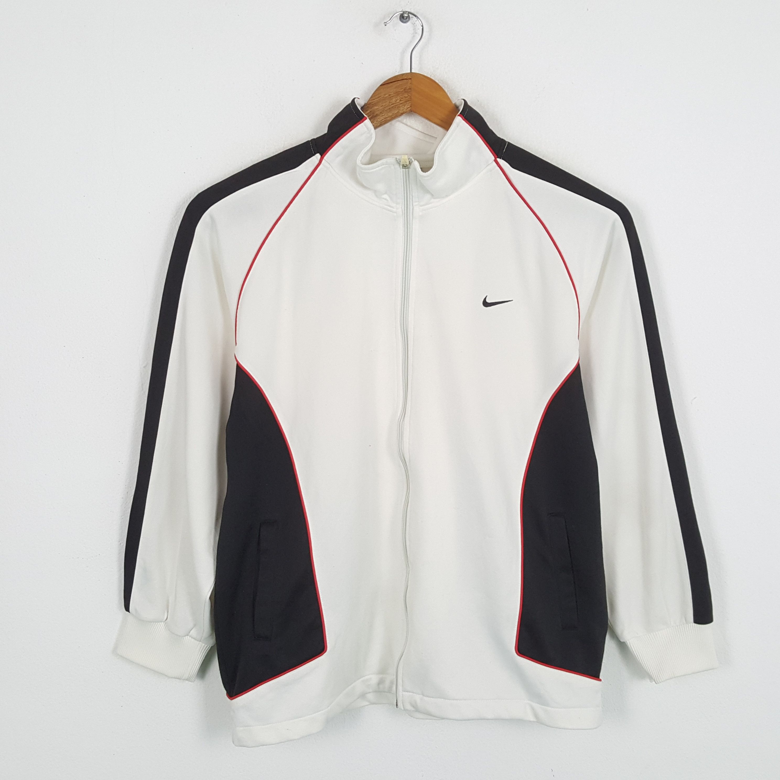 Nike × Vintage Vintage NIKE Sportswear Streetwear Swoosh Logo Jacket Size US L / EU 52-54 / 3 - 3 Thumbnail