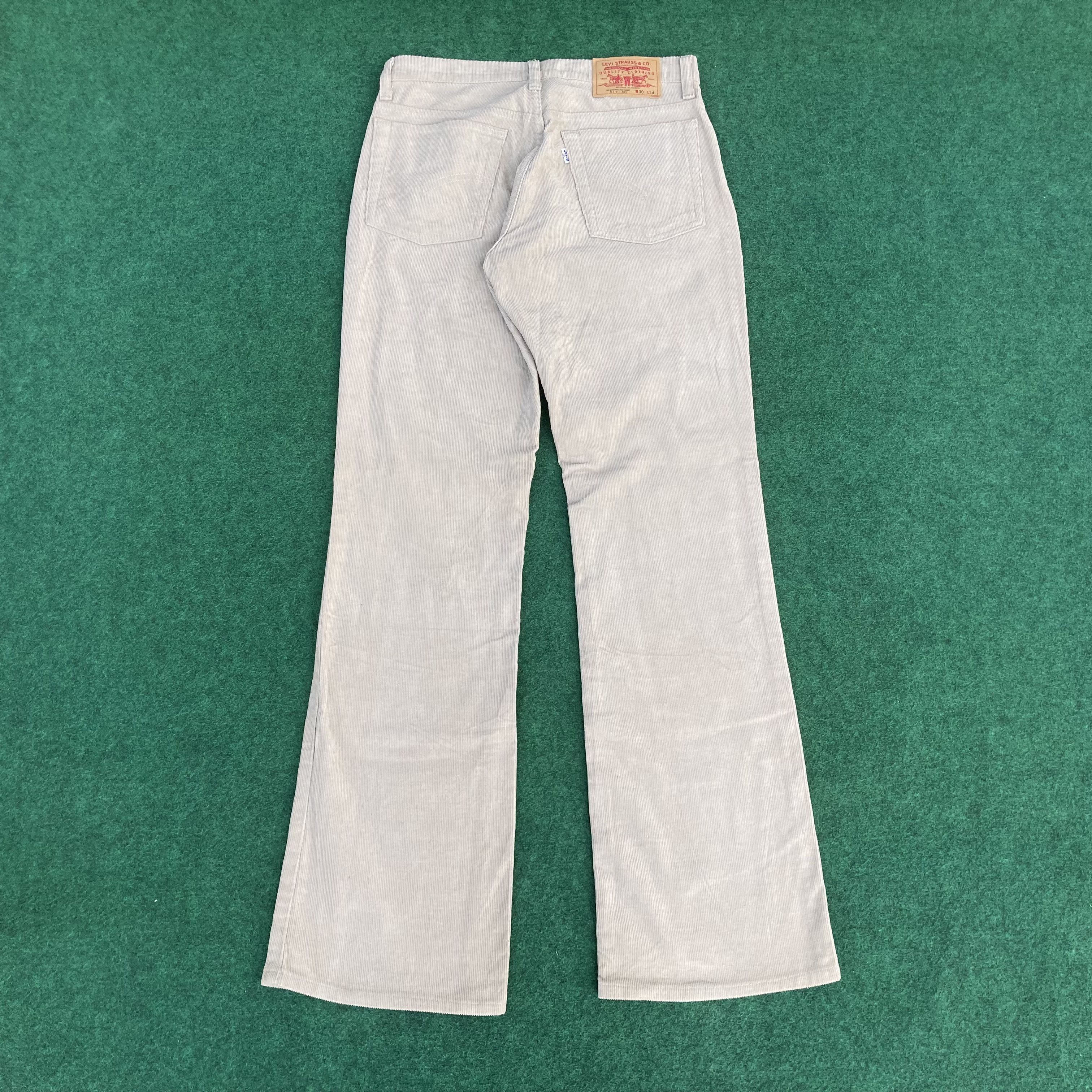 Levi's × Vintage Vtg Levis 517 Denim Corduroy Sz 30 Flare Bootcut Jeans Size US 30 / EU 46 - 11 Thumbnail