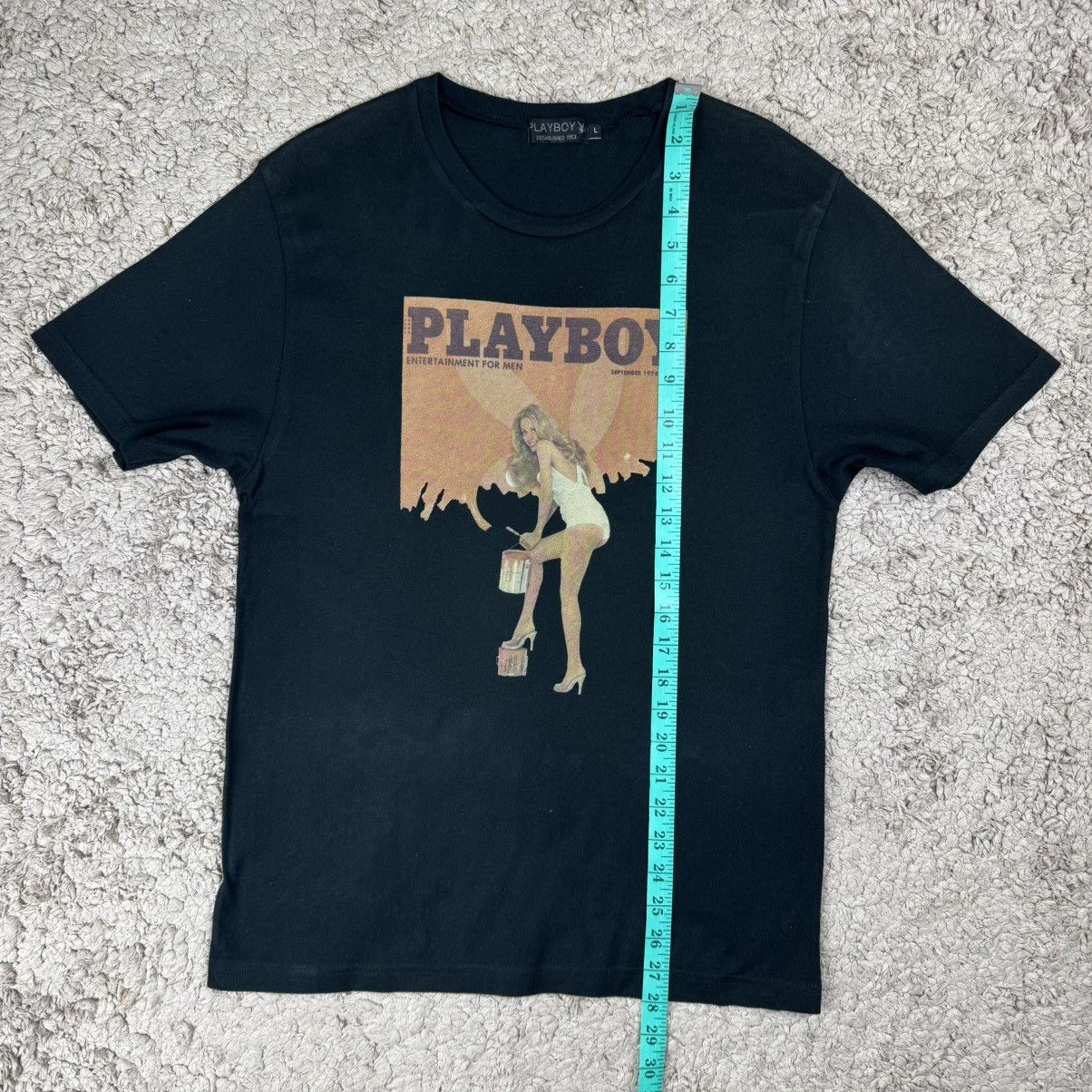 Playboy Vintage Playboy Magazine Sue Paul T-shirt Size US L / EU 52-54 / 3 - 12 Thumbnail