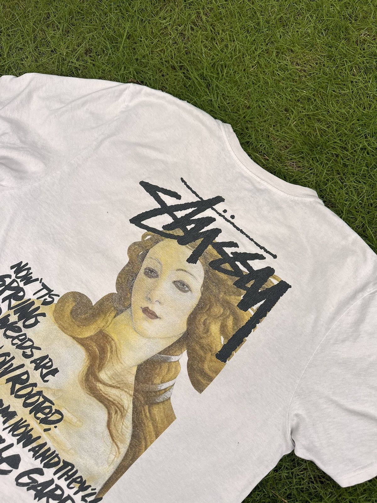 Stussy × Vintage STUSSY VINTAGE BIG LOGO STREETWEAR T-SHIRT Size US L / EU 52-54 / 3 - 9 Thumbnail