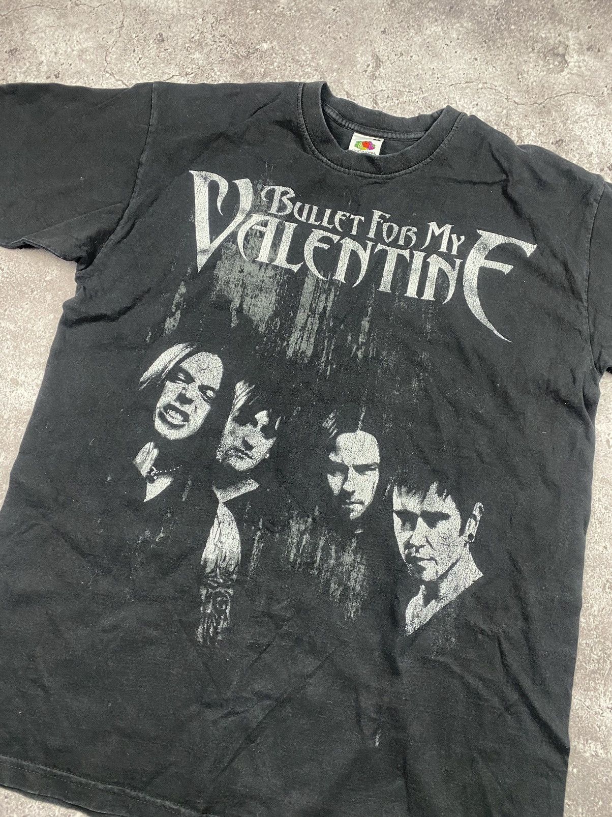 Band Tees × Vintage 00s Vintage Bullet For My Valentine Skull Tattoo T-Shirt Size US M / EU 48-50 / 2 - 2 Thumbnail