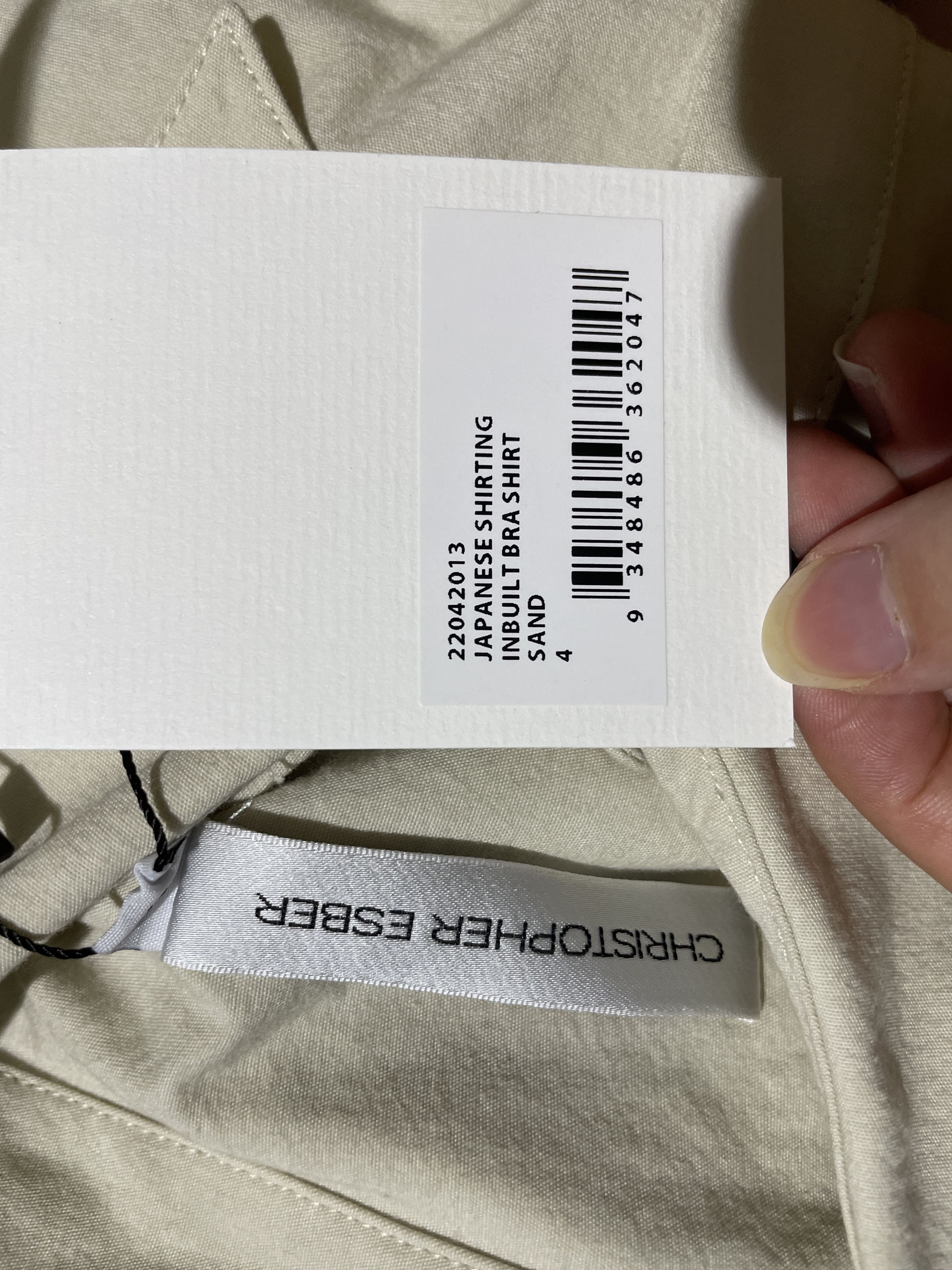 Christopher Esber Inbuilt Bra Shirt Size XS / US 0-2 / IT 36-38 - 9 Thumbnail
