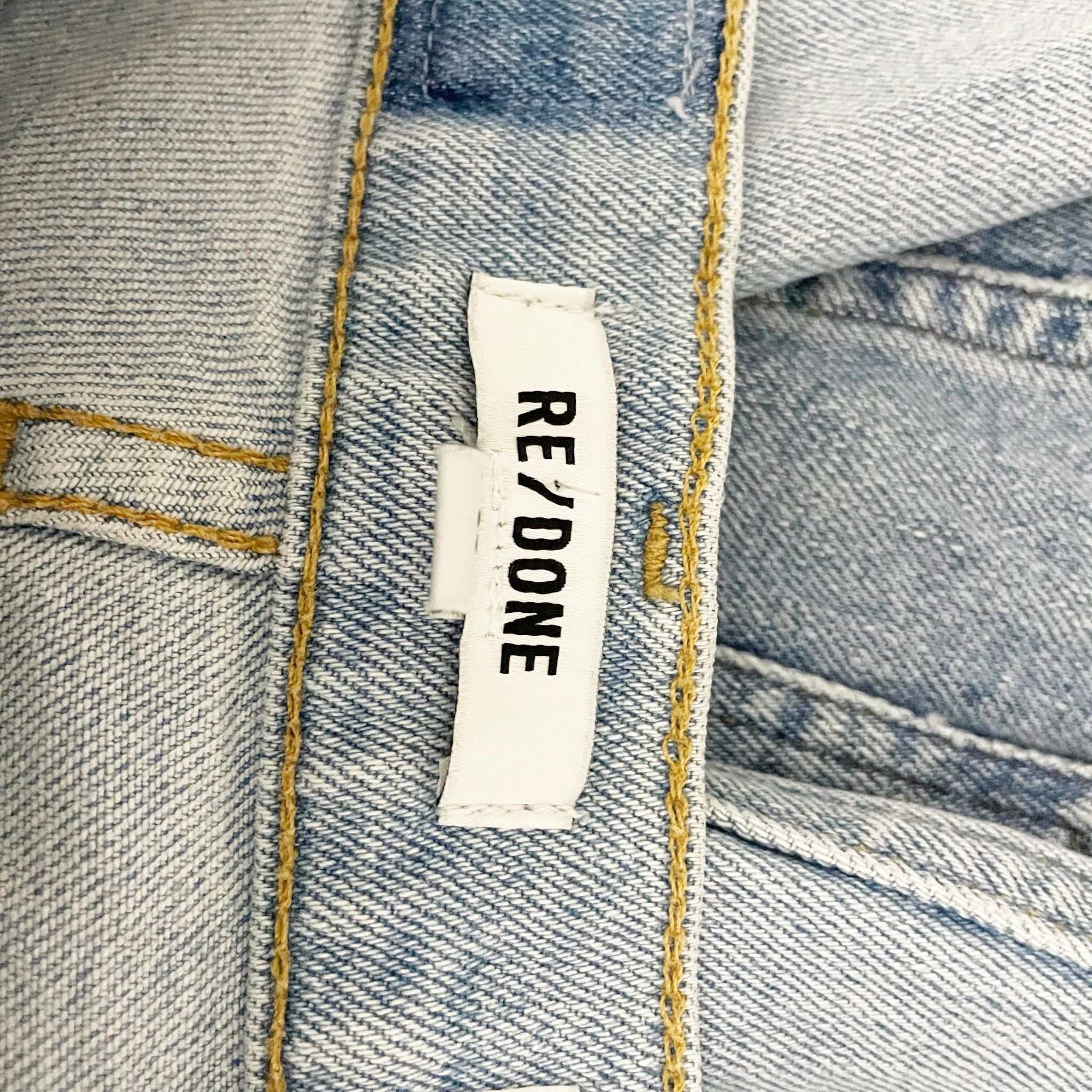 RE/DONE Re/Done Women's 90's High Rise Cotton Size 24" / US 00 / IT 34 - 2 Thumbnail