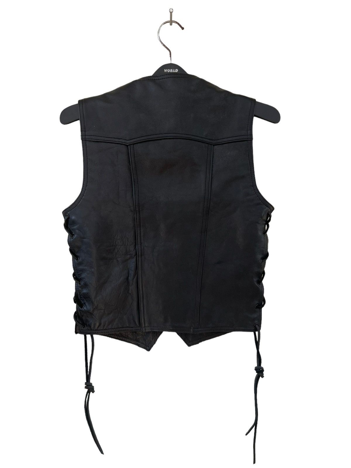Harley Davidson VTG Harley Davidson Screamin’ Eagle Side Lace Leather Vest Size US S / EU 44-46 / 1 - 13 Thumbnail