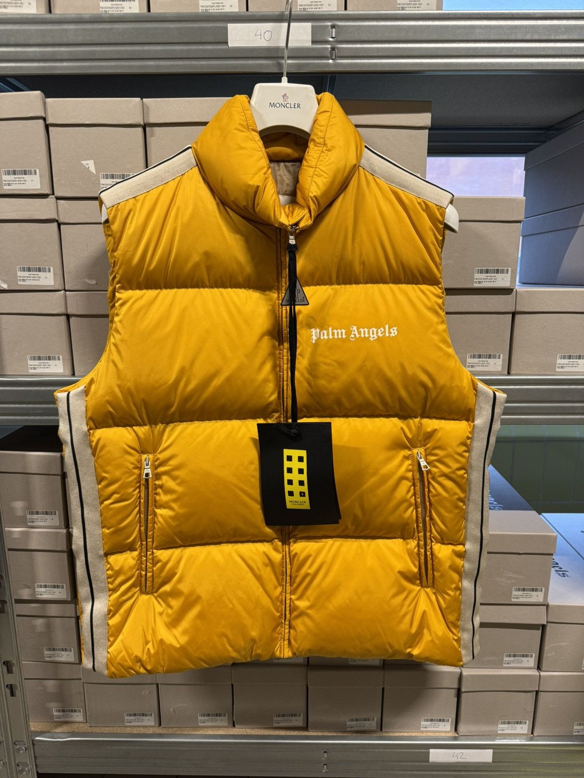 Moncler × Palm Angels Moncler x Palm Angels Rodman Vest NEW 1500$ Size US M / EU 48-50 / 2 - 1 Thumbnail