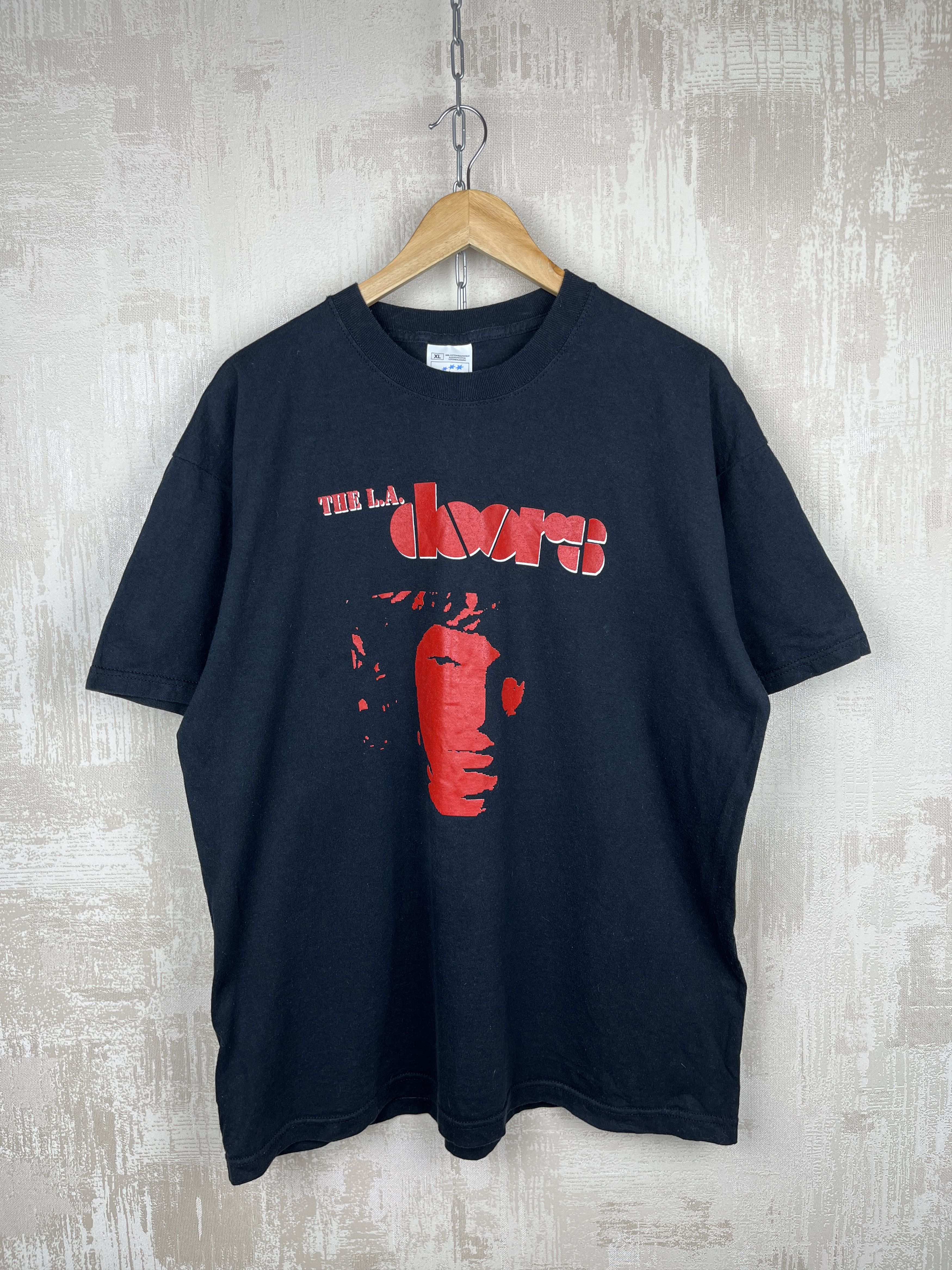 Band Tees The L.A. Doors Pere Lachaise 3rd July 2001 Vintage T-shirt Size US XL / EU 56 / 4 - 2 Thumbnail