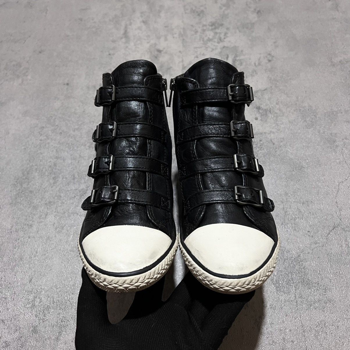 ASH Ash Wedge Genial Buckled Leather Isabel Marant Bekett Style Size US 9 / IT 39 - 4 Thumbnail