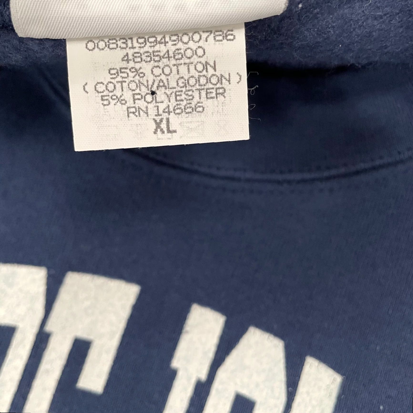 Lee VINTAGE University of Rhode Island Sweater Adult XL Blue Pullover Fleece Men 90s Size US XL / EU 56 / 4 - 7 Thumbnail