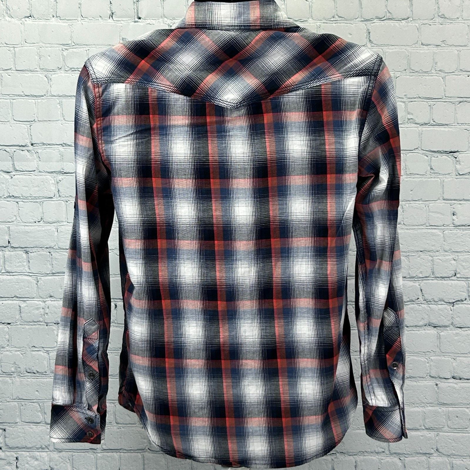 Rock & Republic Rock & Republic Button Front Shirt Roll Tab S Small Size US S / EU 44-46 / 1 - 3 Thumbnail