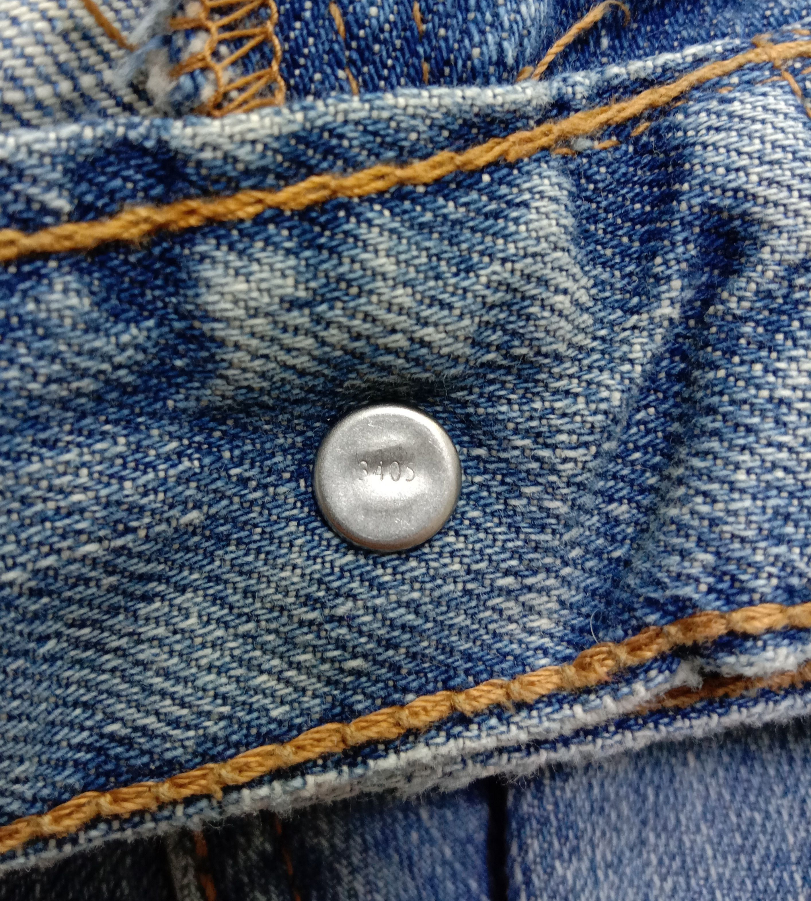 Levi's Vintage Levi's 527 Flare Jeans Blue Wash Denim Size 29" - 10 Thumbnail