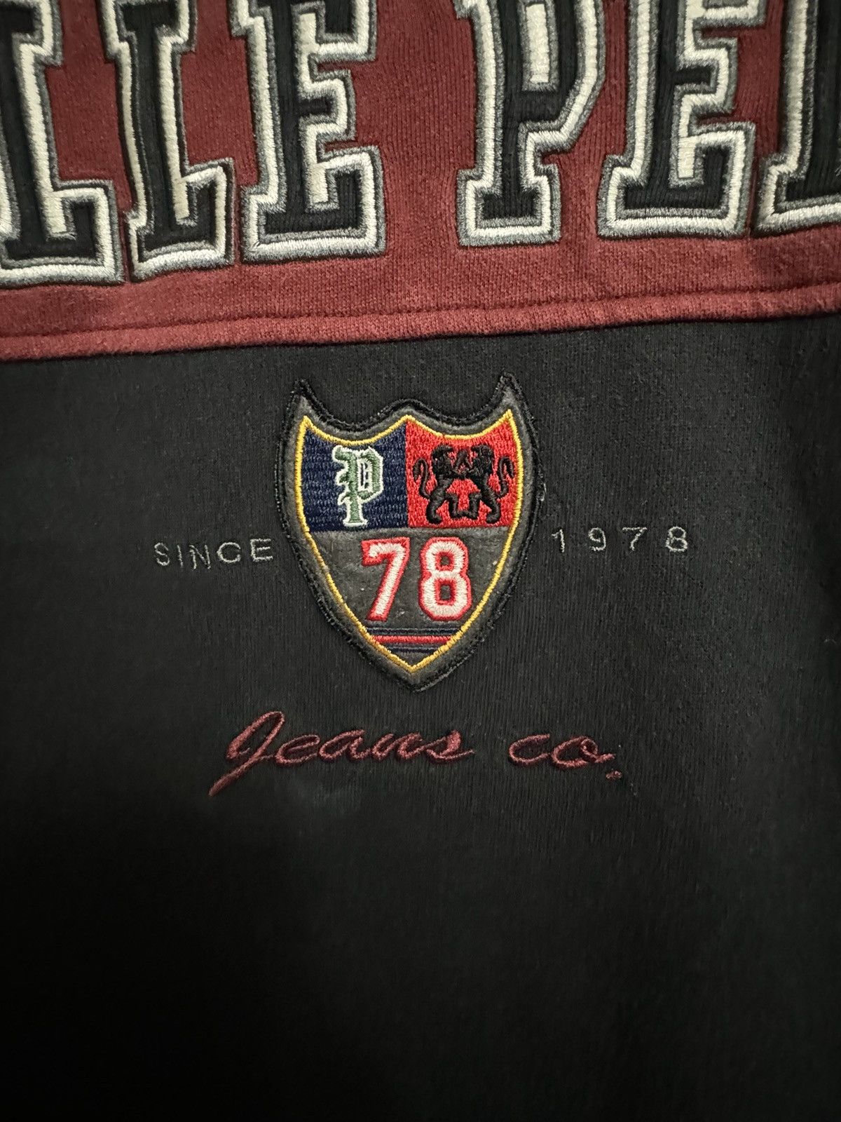 Pelle Pelle × Vintage Pelle Pelle Sweatshirt Vintage Size US XL / EU 56 / 4 - 4 Thumbnail