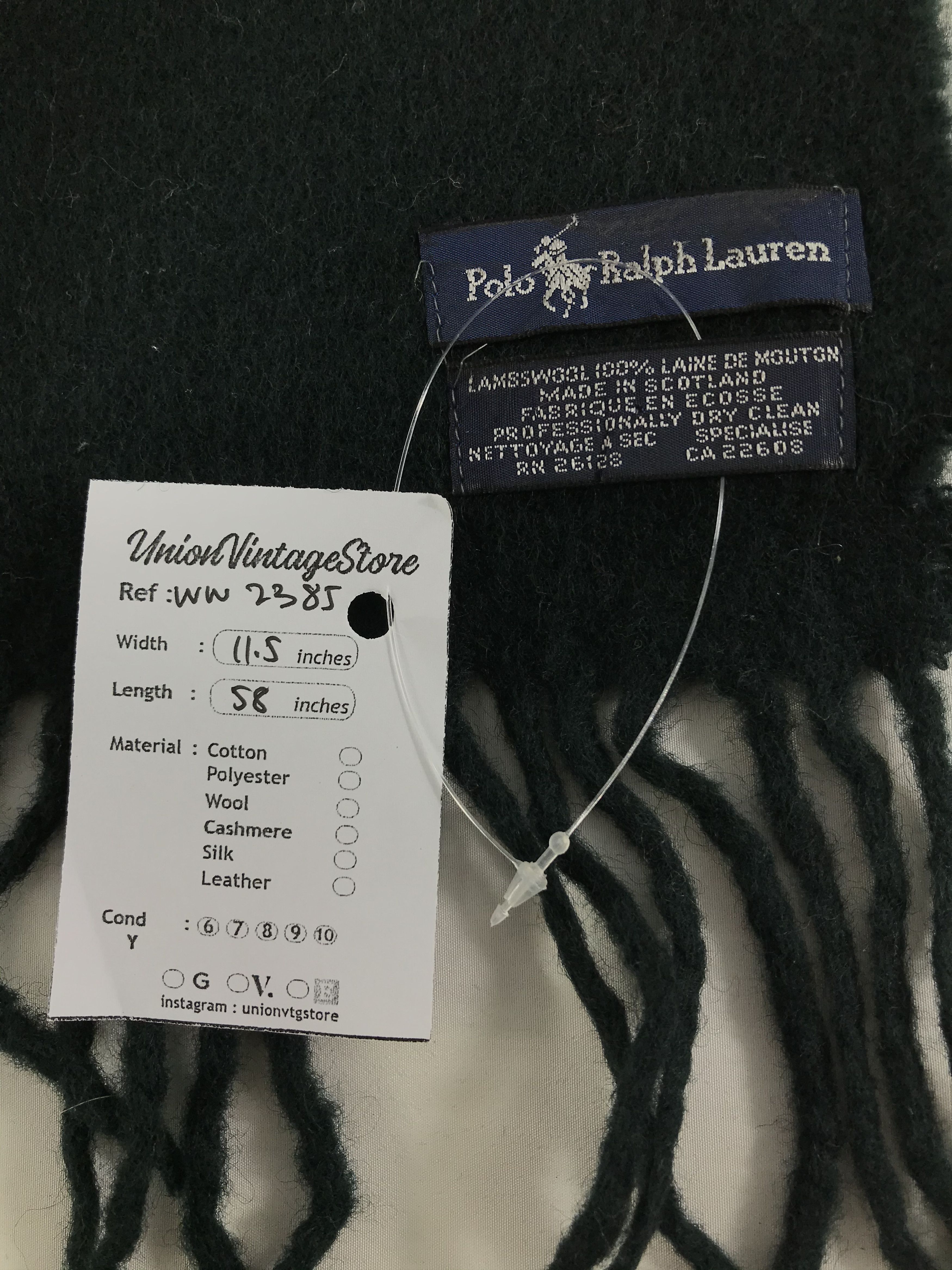 Polo Ralph Lauren Polo Ralph Lauren Scarf / Muffler / Neckwear - WW2385 Size ONE SIZE - 5 Thumbnail