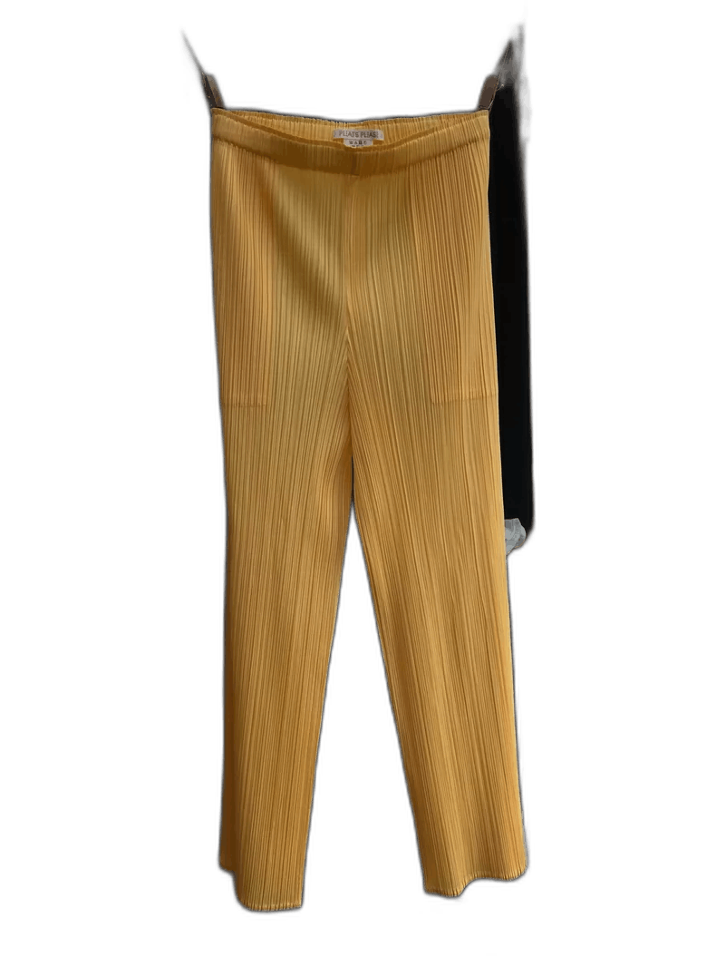 Issey Miyake Issey Miyake Pleats Please Straight Pants - dmc Size 28" / US 6 / IT 42 - 1 Thumbnail