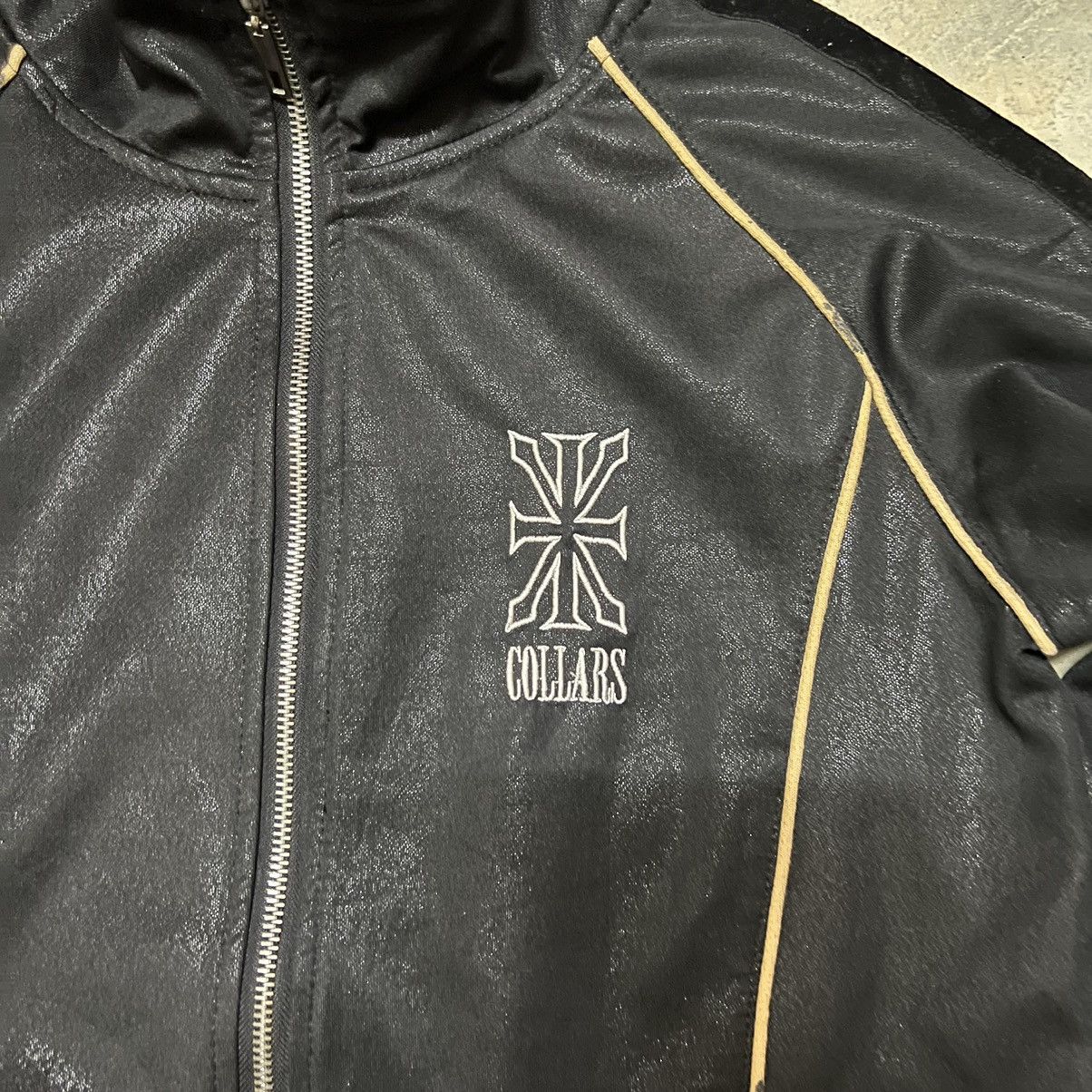 Japanese Brand Collars Big Skull Logo Zipper Sweater Size US M / EU 48-50 / 2 - 13 Thumbnail