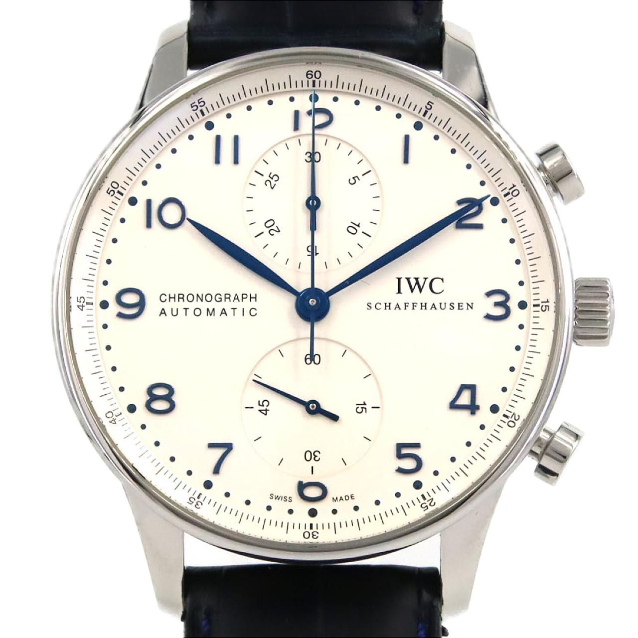 Other IWC IWC Portugieser Chronograph Stainless Steel Chronograph Metal Automatic IW371446 DUTY FREE for USA Size ONE SIZE - 1 Thumbnail