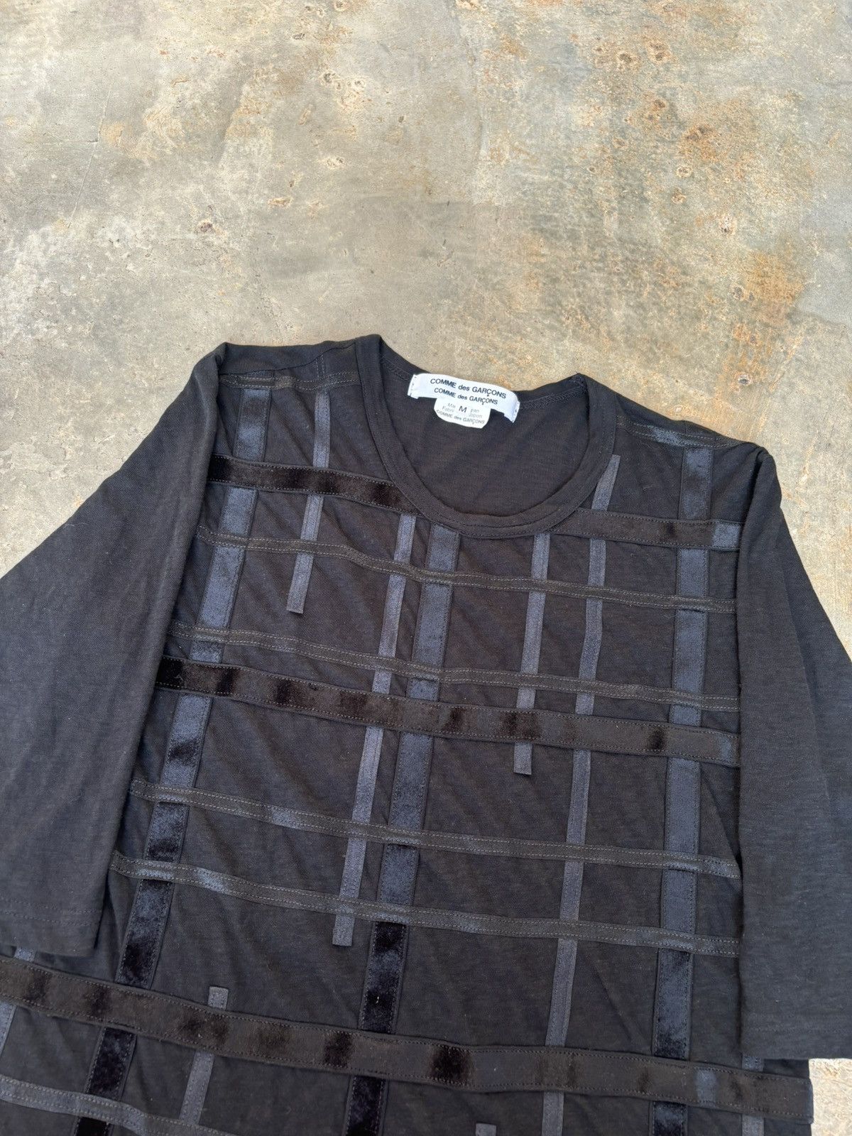Comme des Garcons Comme des Garcons Black Tshirt Size M / US 6-8 / IT 42-44 - 3 Thumbnail