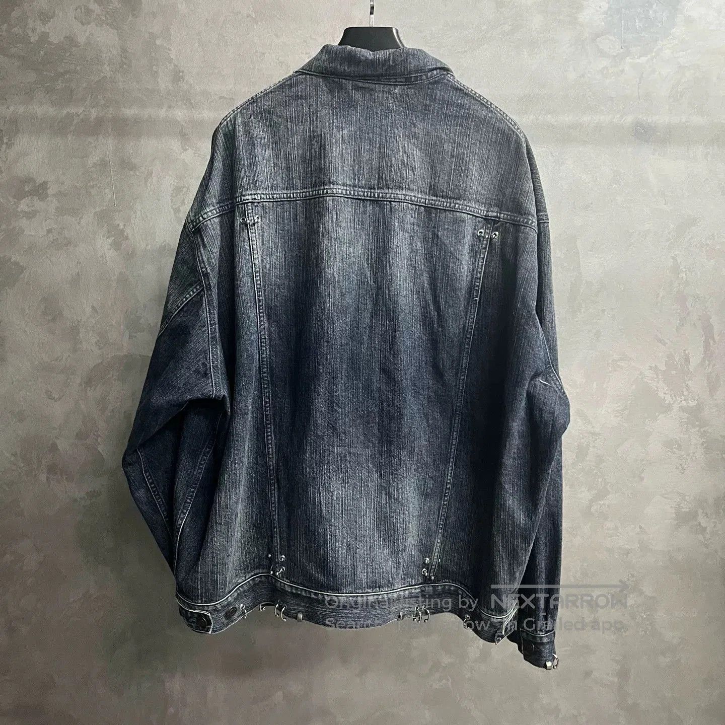 Balenciaga Balenciaga Blue Lapel Solid Loose Jacket. Size US M / EU 48-50 / 2 - 6 Thumbnail