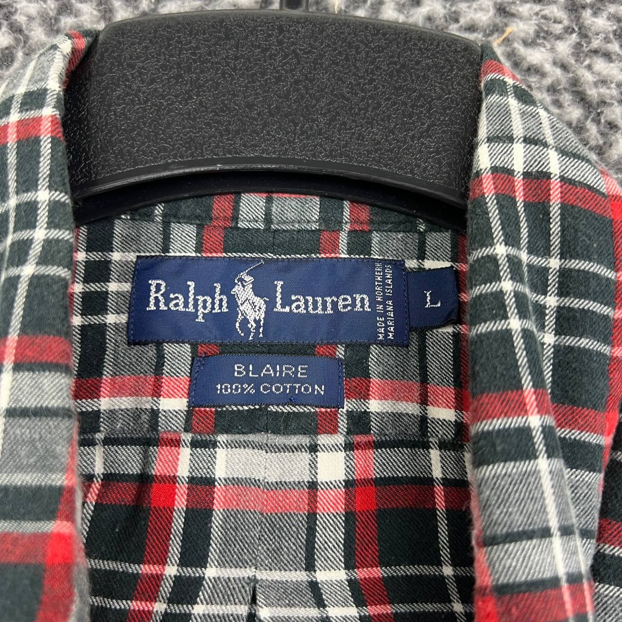 Ralph Lauren Vintage Ralph Lauren Blaire Button Down Shirt Men Plaid L Size US L / EU 52-54 / 3 - 2 Thumbnail