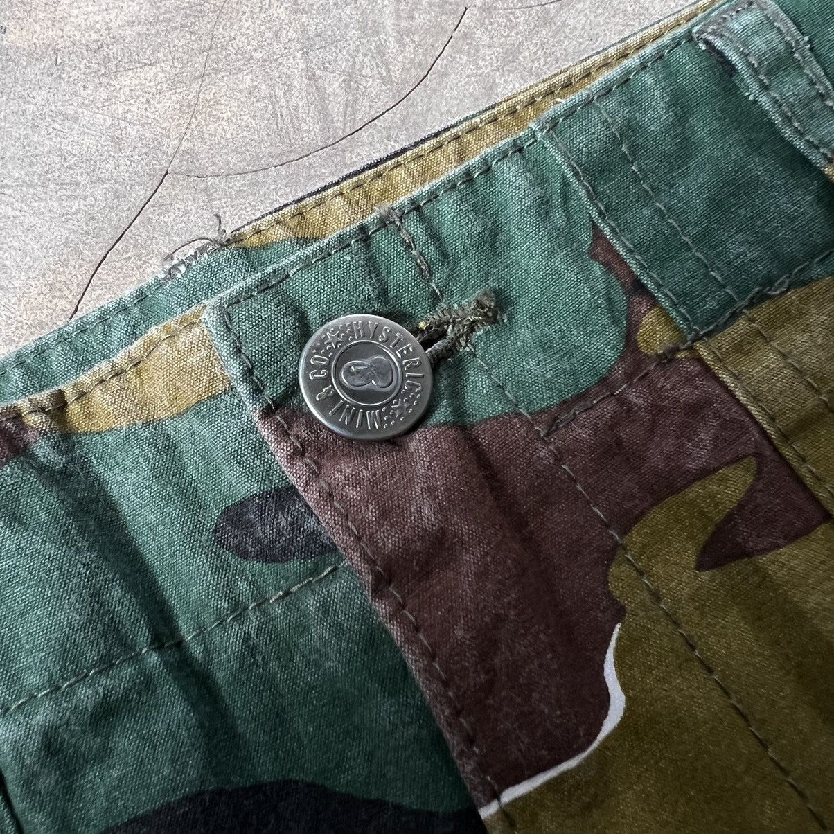 Hysteric Glamour Hysteric Mini Camo Fatigue Cargo Short Pants Size US 29 - 7 Thumbnail