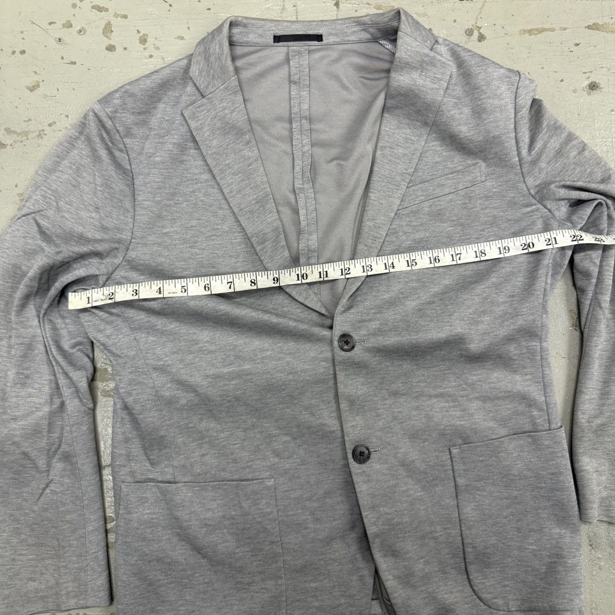 Japanese Brand Japanese Brand Jersey Blazer Light Grey Size US L / EU 52-54 / 3 - 4 Thumbnail
