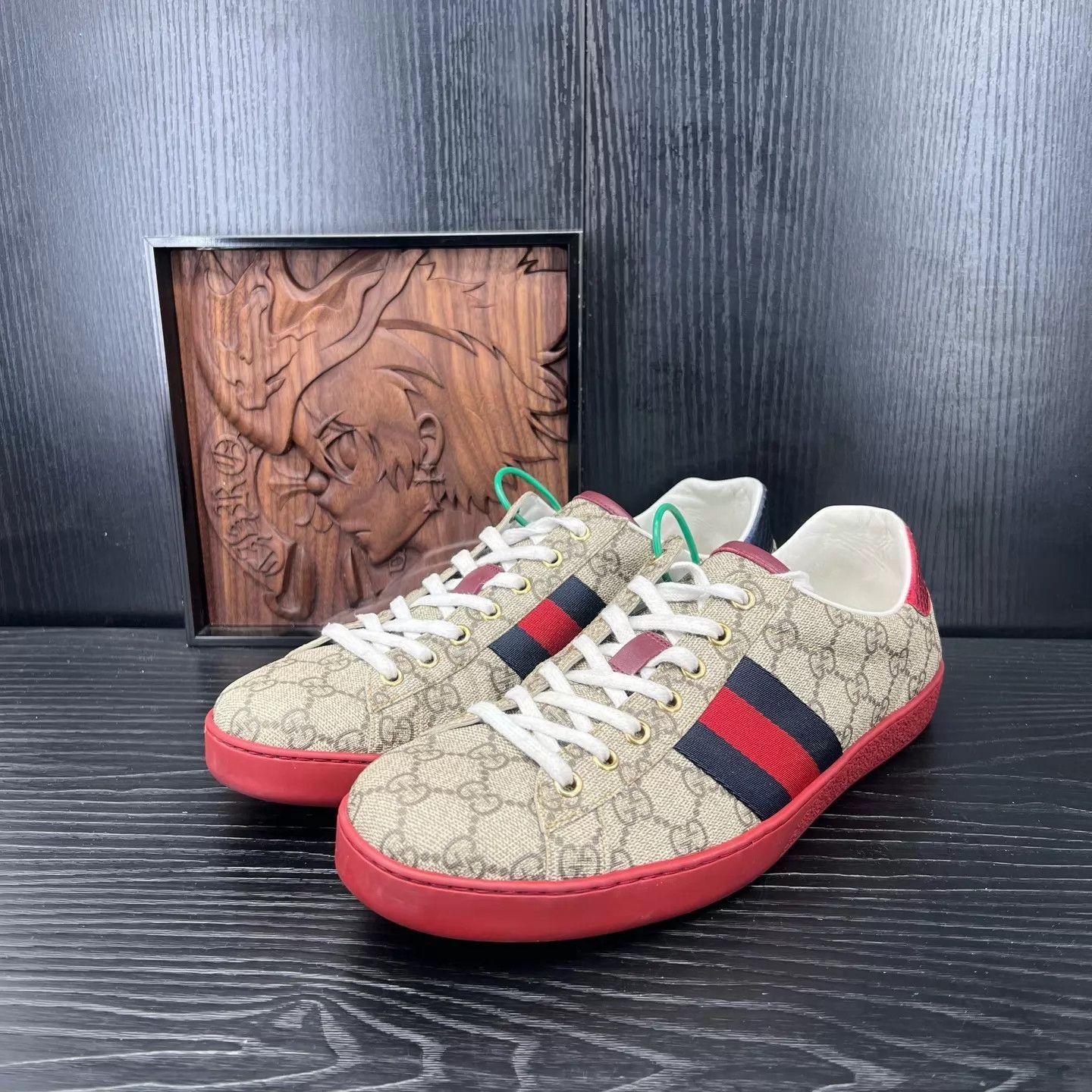 Multi-Color Low-Top Sneakers Size 11.