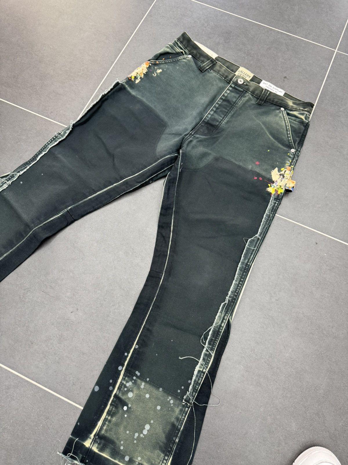 Gallery Dept. Gallery dept paint splatter flared jeans Size US 35 - 2 Thumbnail