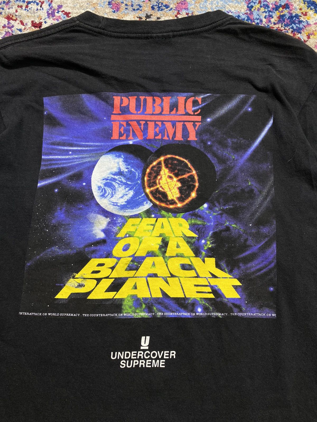 Public Enemy × Supreme × Undercover Supreme Undercover Public Enemy LS Tee Shirts Size US S / EU 44-46 / 1 - 4 Thumbnail
