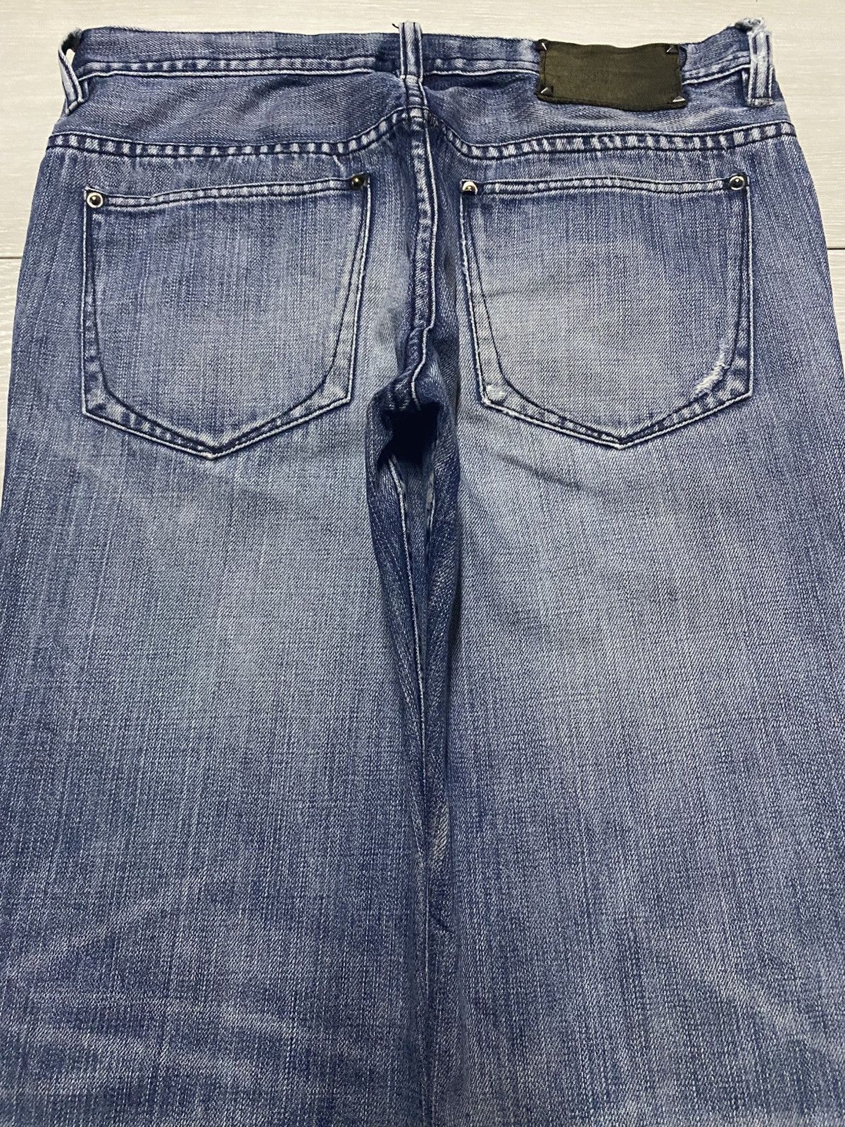 Japanese Brand Vintage Japanese Brand Midas Studd Backpatch Distressed Jean Size US 32 / EU 48 - 4 Thumbnail