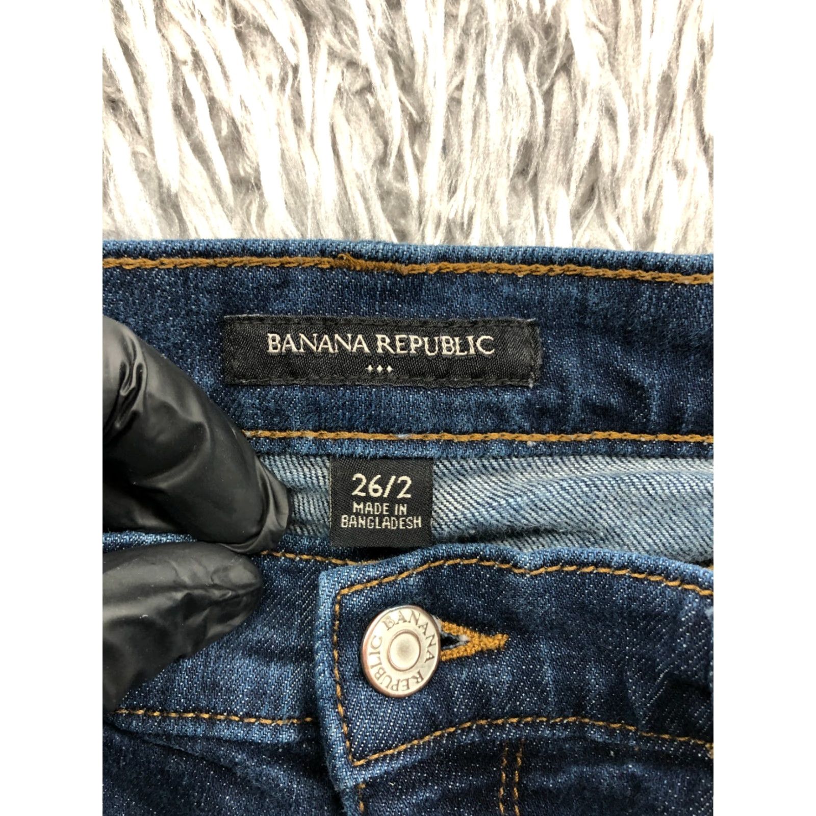 Banana Republic Banana Republic Shorts Womens Size 2 Mid Rise Medium Wash Blue Denim 5-Pocket Regular Fit Boyfriend Shirt? Size 26" / US 2 / IT 38 - 6 Thumbnail