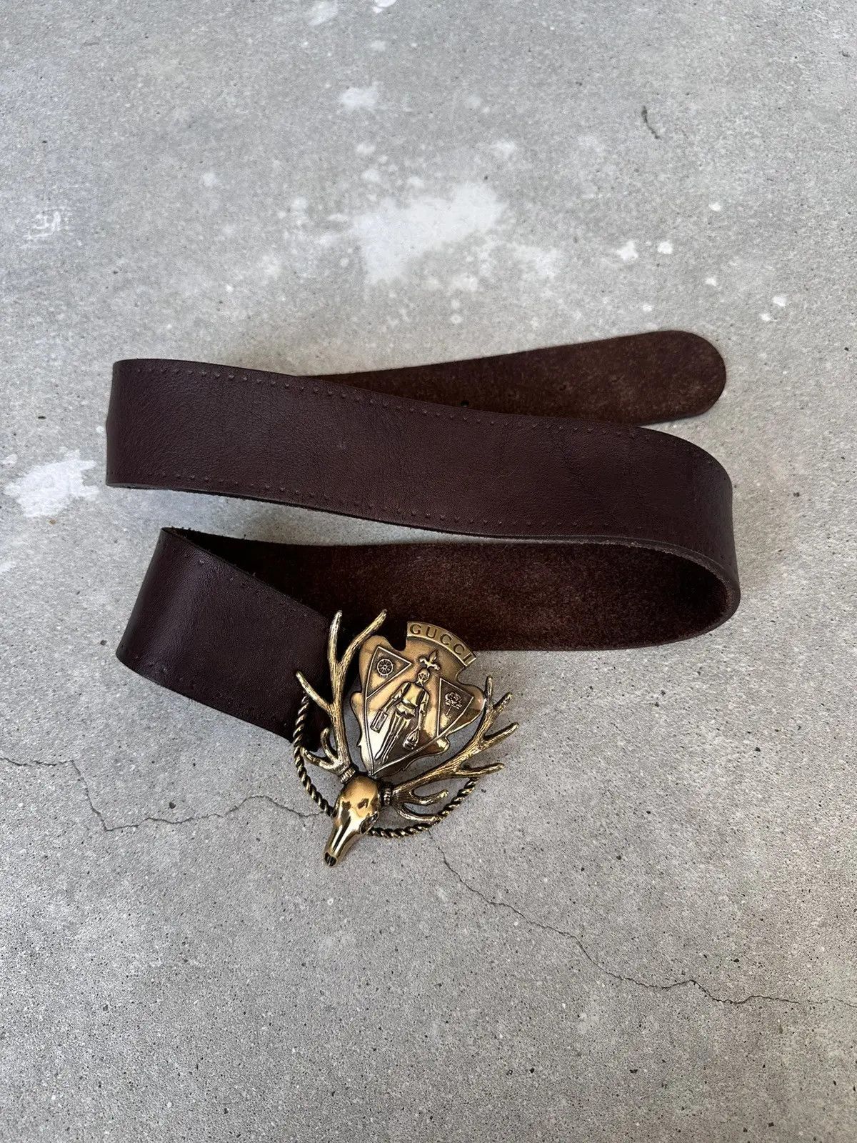 Gucci skull belt online