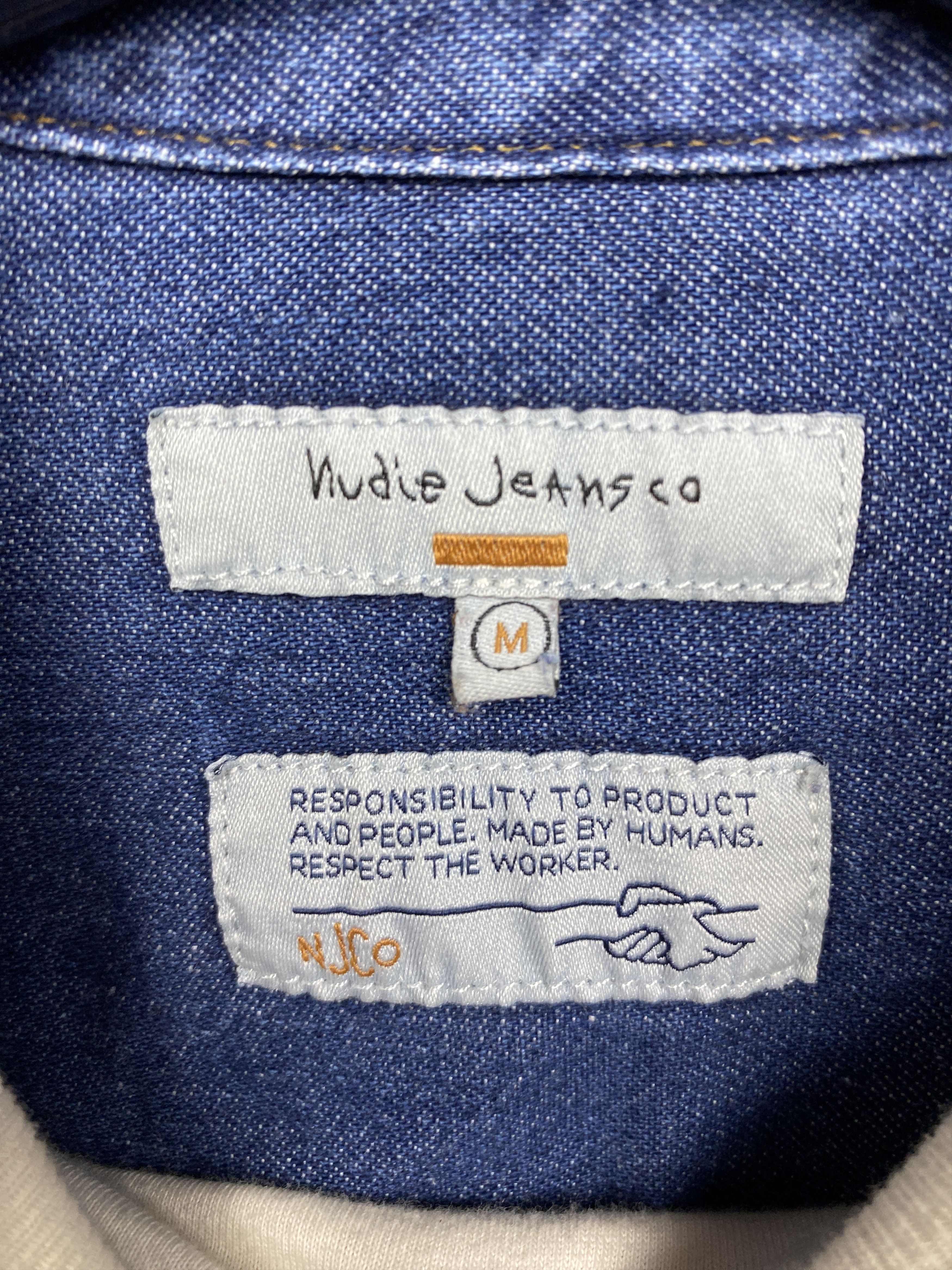 Nudie Jeans Nudie Jeans Mens Denim Shirt Size US M / EU 48-50 / 2 - 4 Thumbnail