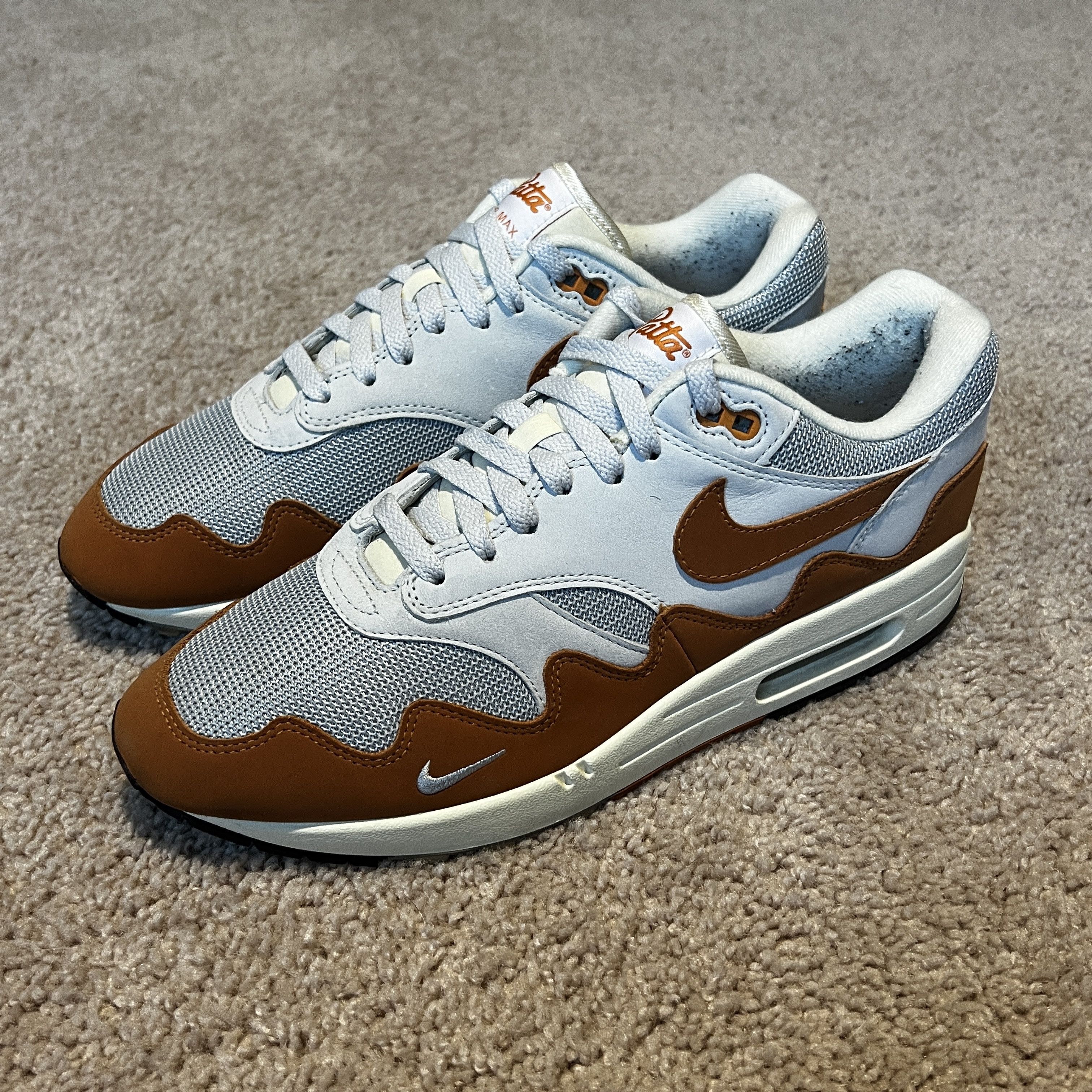 Nike × Patta Patta x Nike Air Max 1 Waves "Monarch" Size US 10 / EU 43 - 3 Thumbnail
