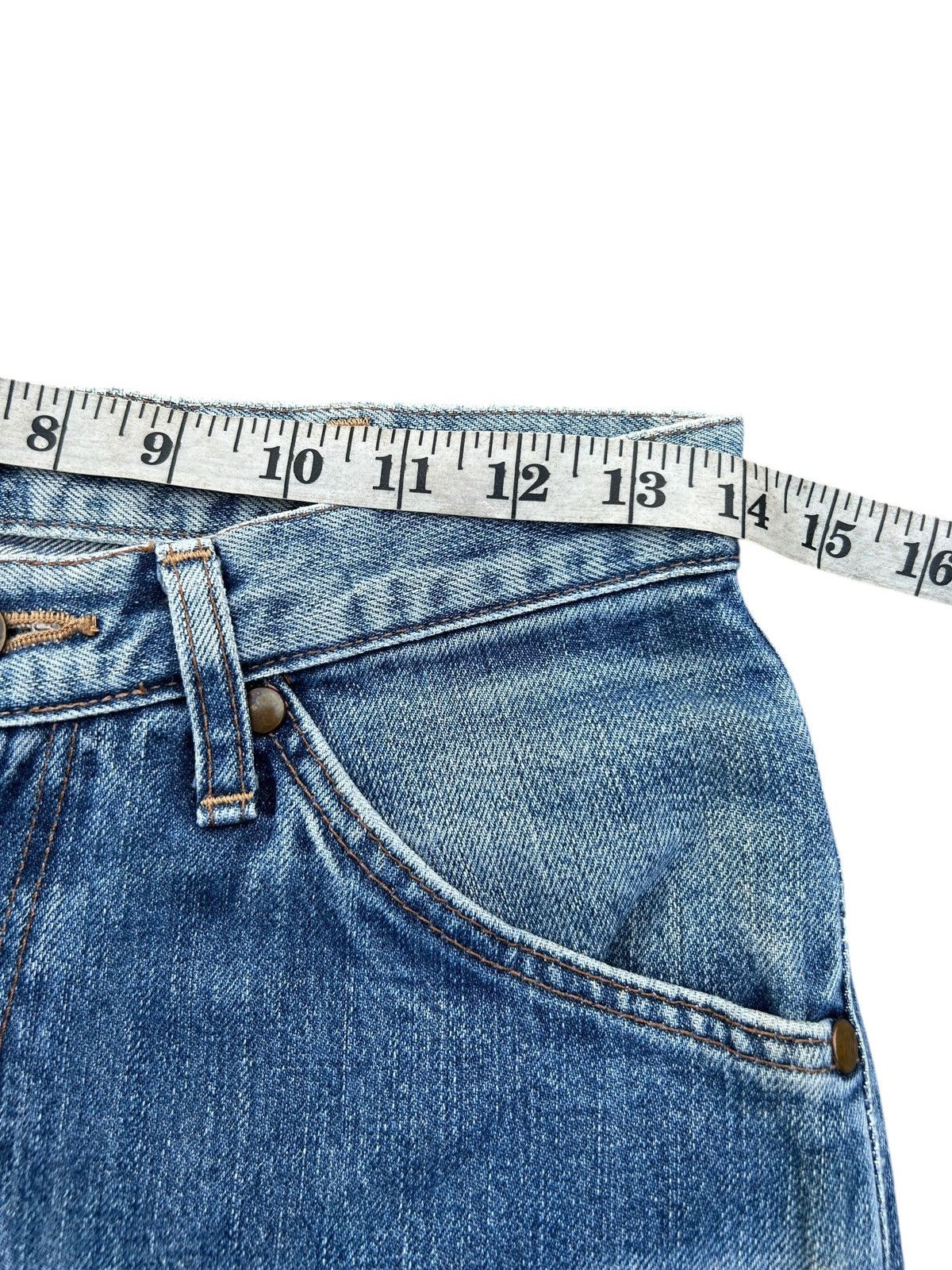Kapital Vintage Wrangler Selvedge Baggy Distressed Faded Denim jeans Size US 28 / EU 44 - 16 Thumbnail